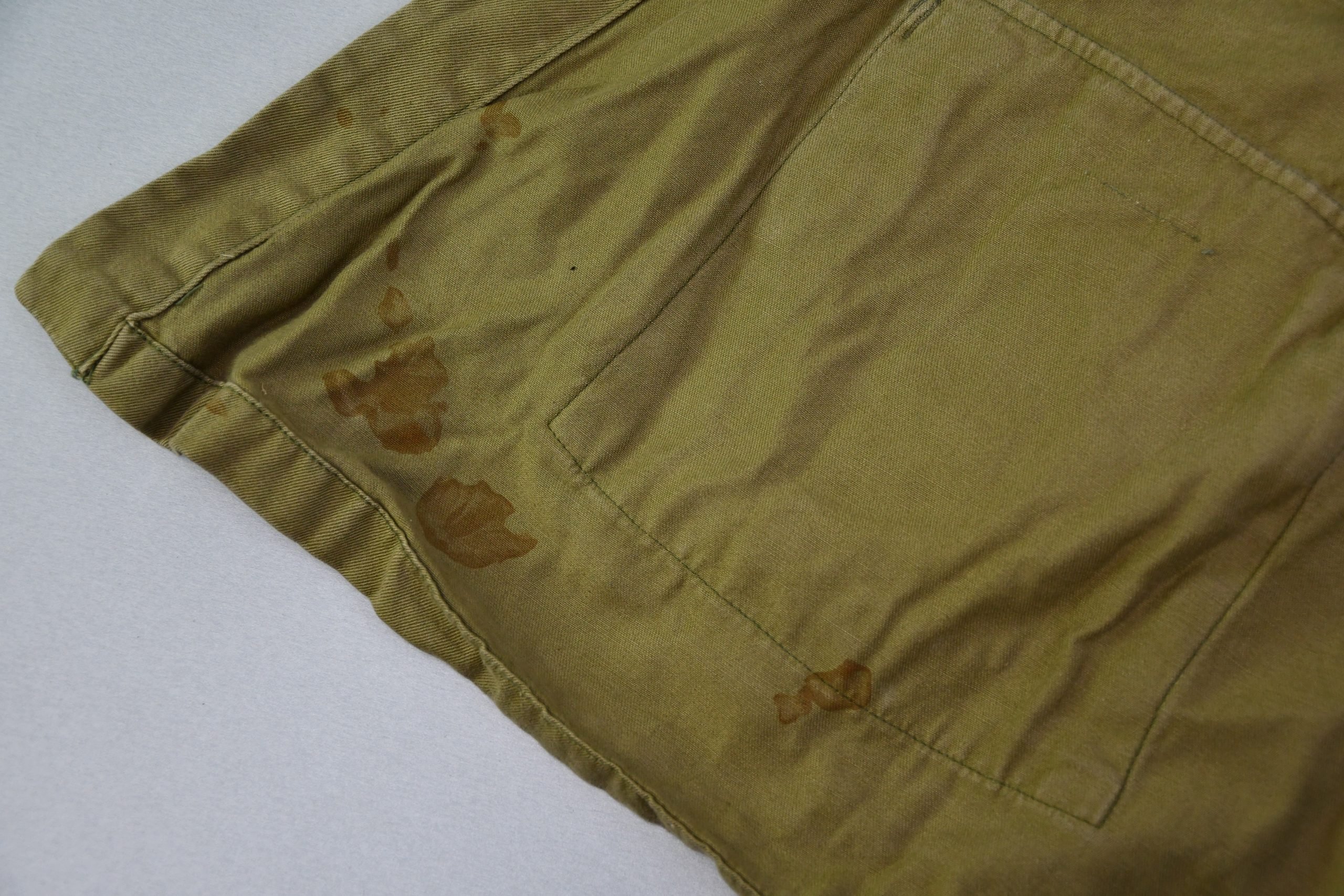 USA WW2 M42 paratrooper matching jump jacket and trousers from the same soldier — image 24