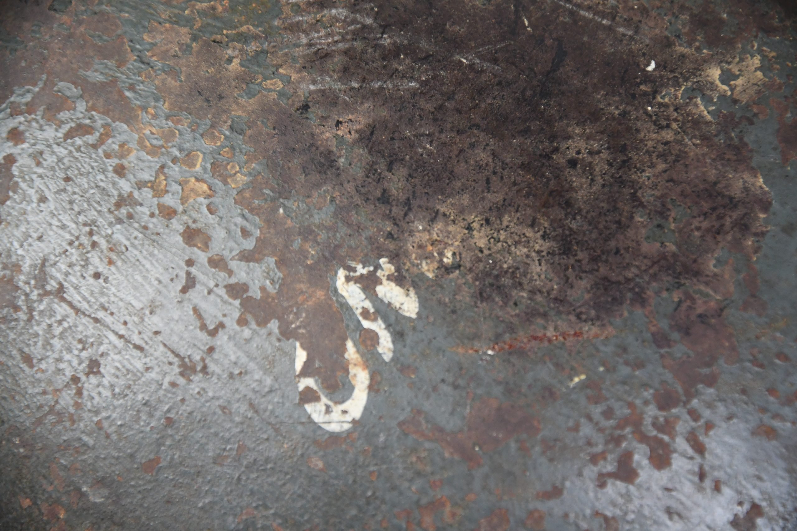 RARE M42 Luftwaffe 'Souvenir' Helmet – First U.S. Army – Germany 1945 — image 9