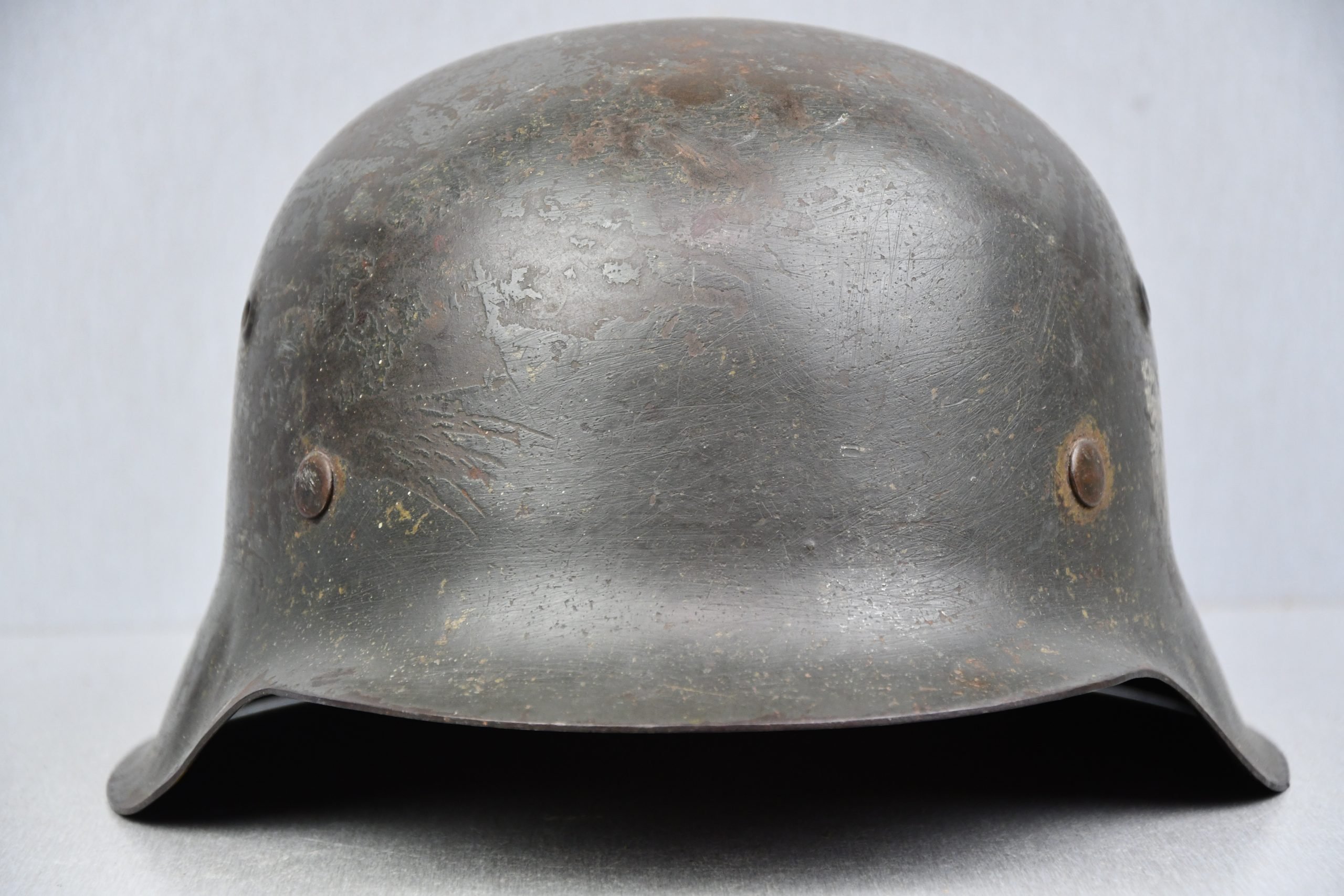 M42 army (Heer) single decal steel helmet ckl66 — image 3