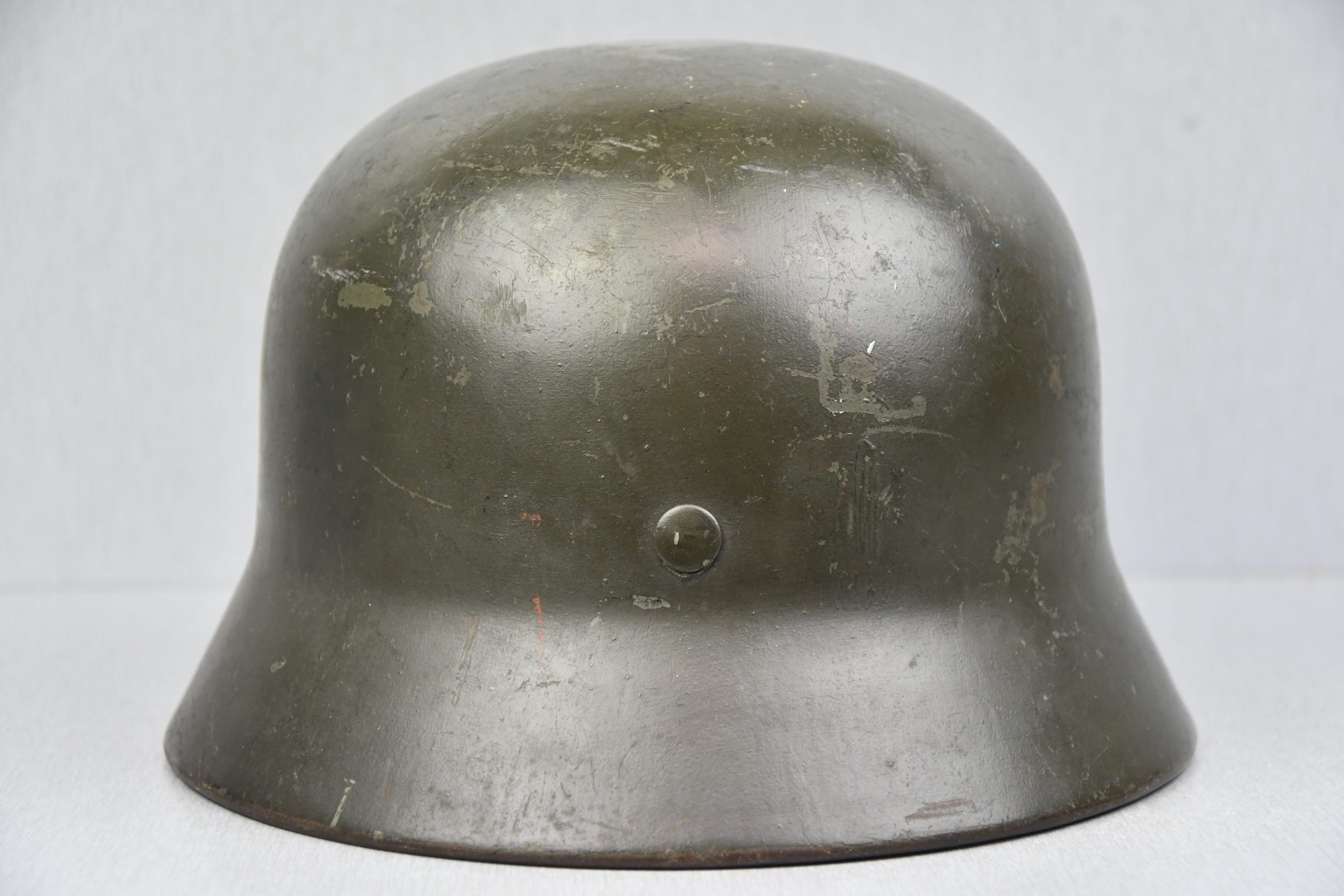 M35 army (Heer) reissued single decal steel helmet Q66 — image 7