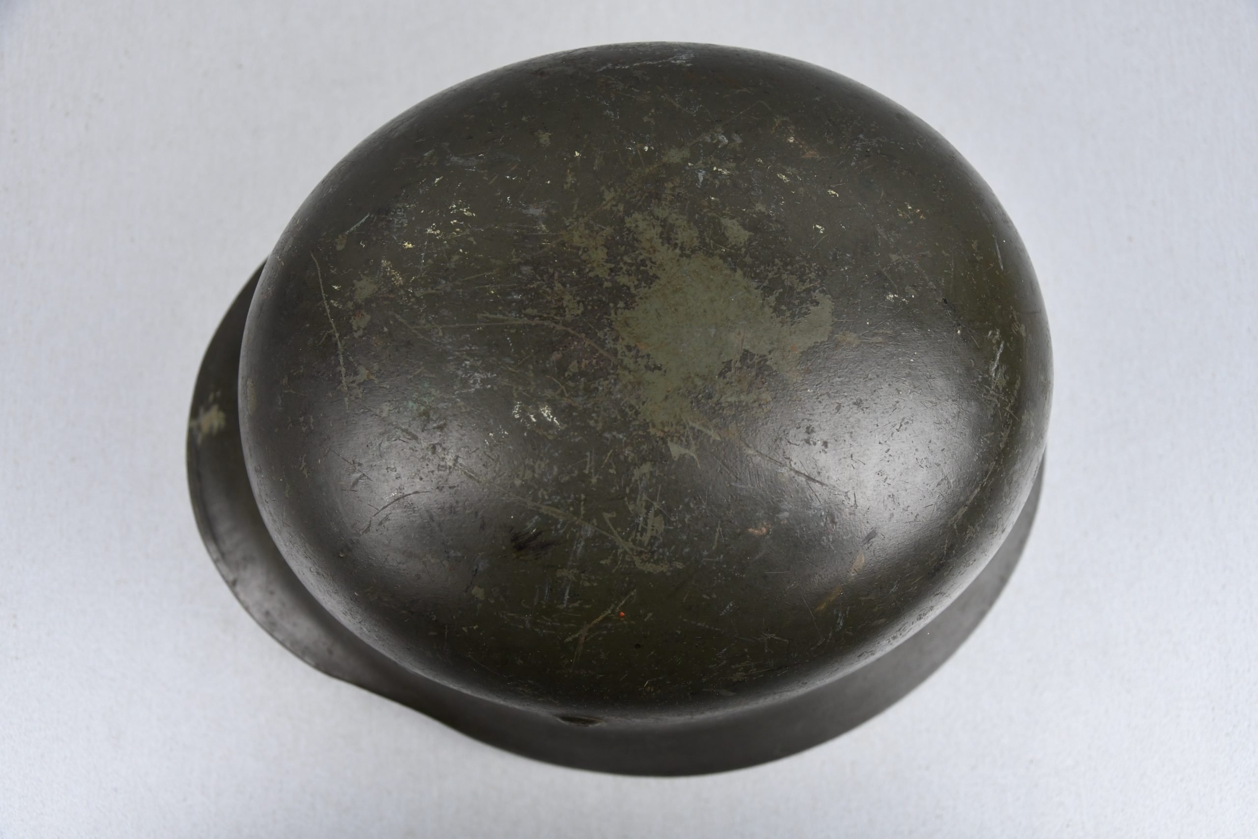 M35 army (Heer) reissued single decal steel helmet Q66 — image 8