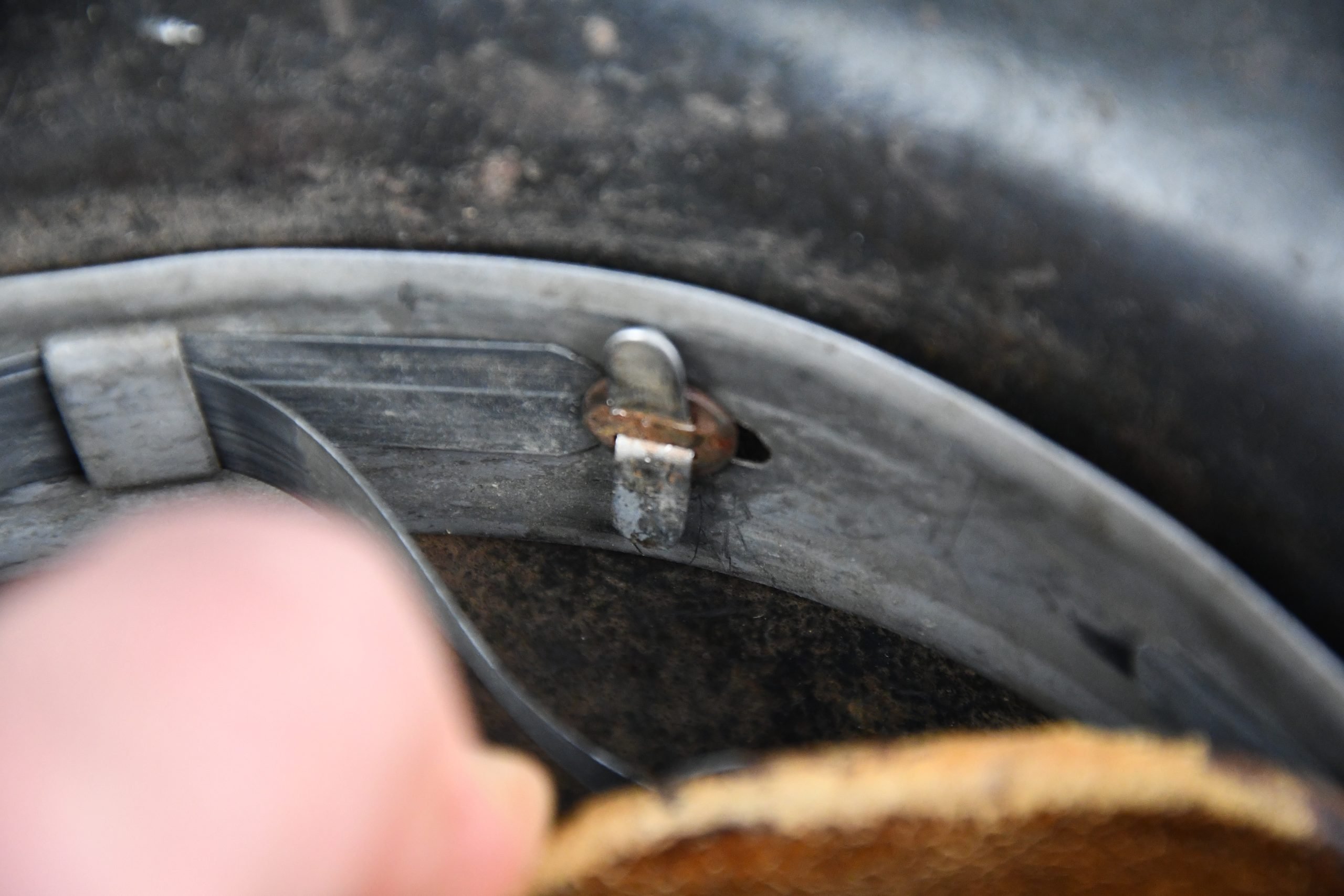 M42 Luftwaffe single decal steel helmet ET64 — image 12