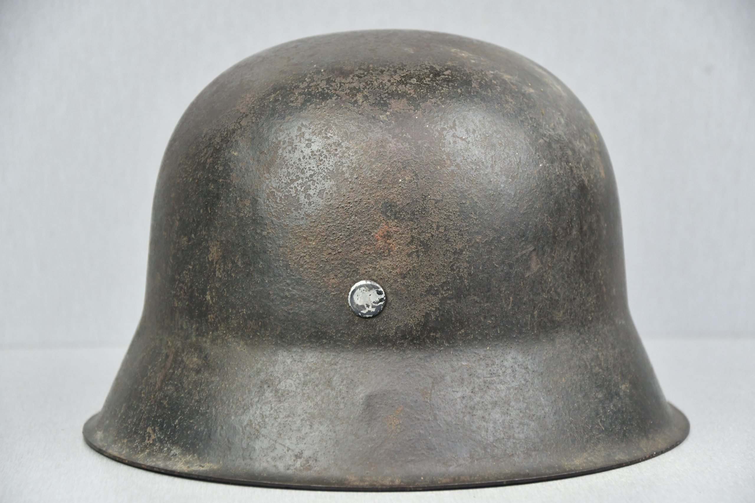 M42 Luftwaffe single decal steel helmet ET64 — image 5