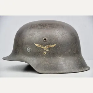 M42 Luftwaffe single decal steel helmet ET64