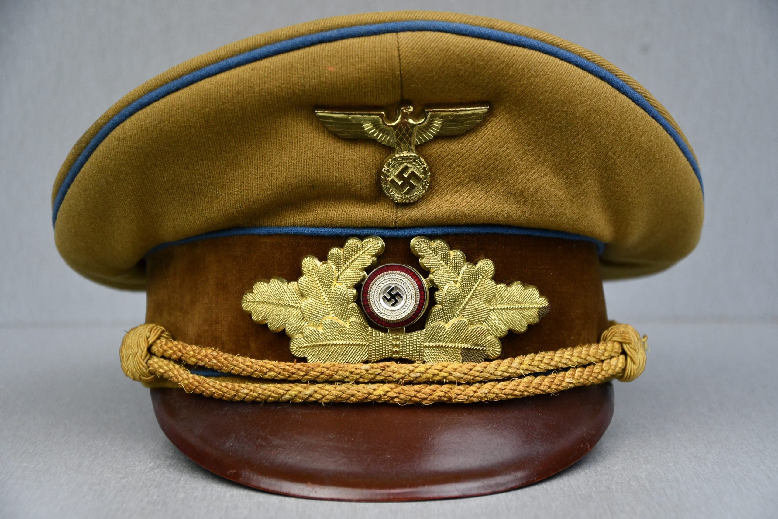 NSDAP Ortsgruppe RZM leaders visor cap 'Tuchmütze' — image 2