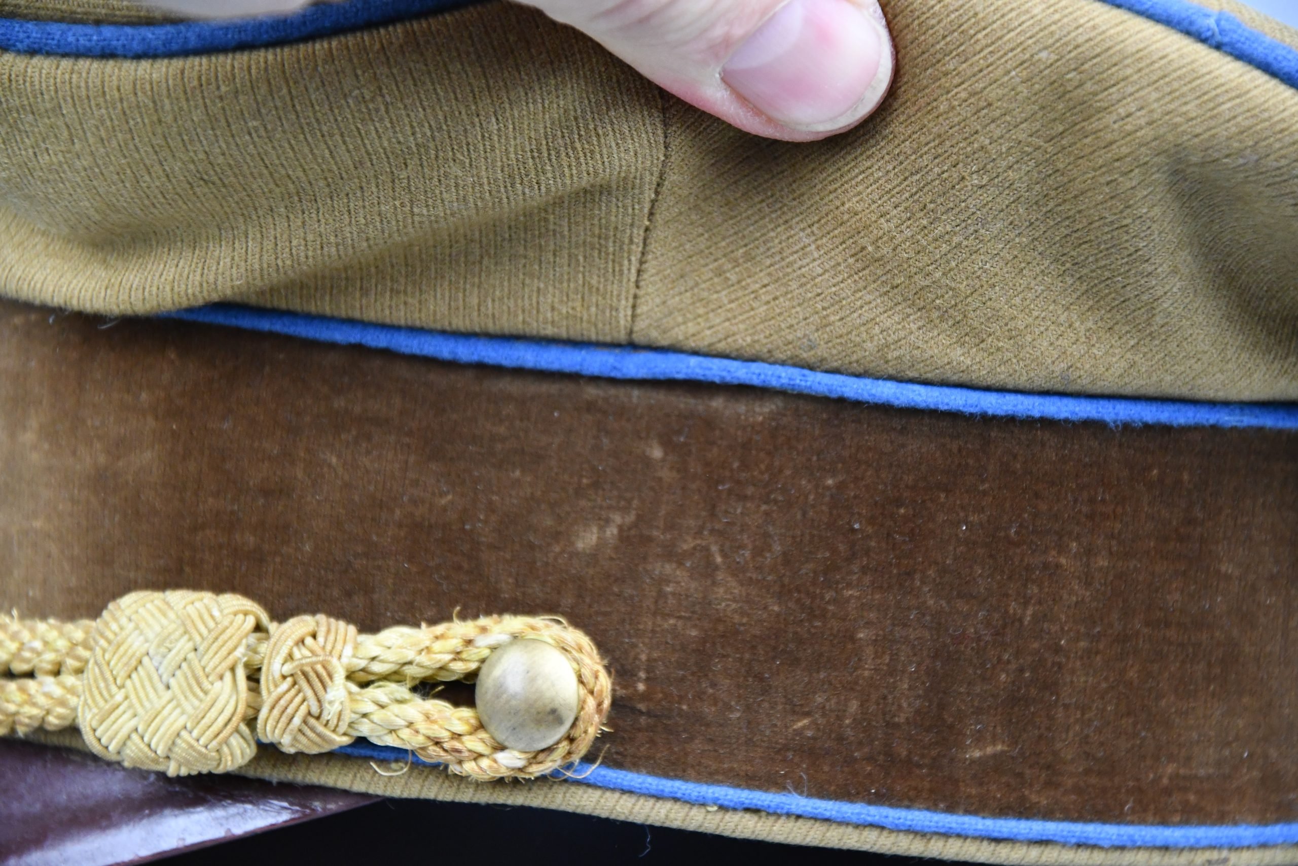 NSDAP Ortsgruppe RZM leaders visor cap 'Tuchmütze' — image 8