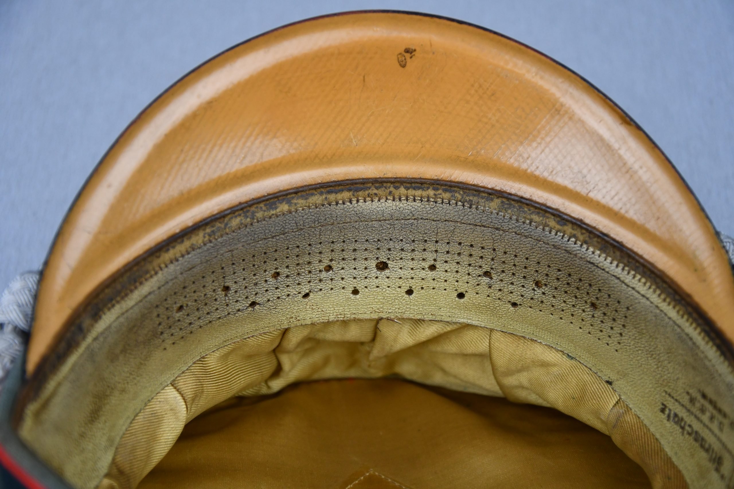 Army (Heer) artillery officer visor cap 'Schirmmütze' by Erel — image 16