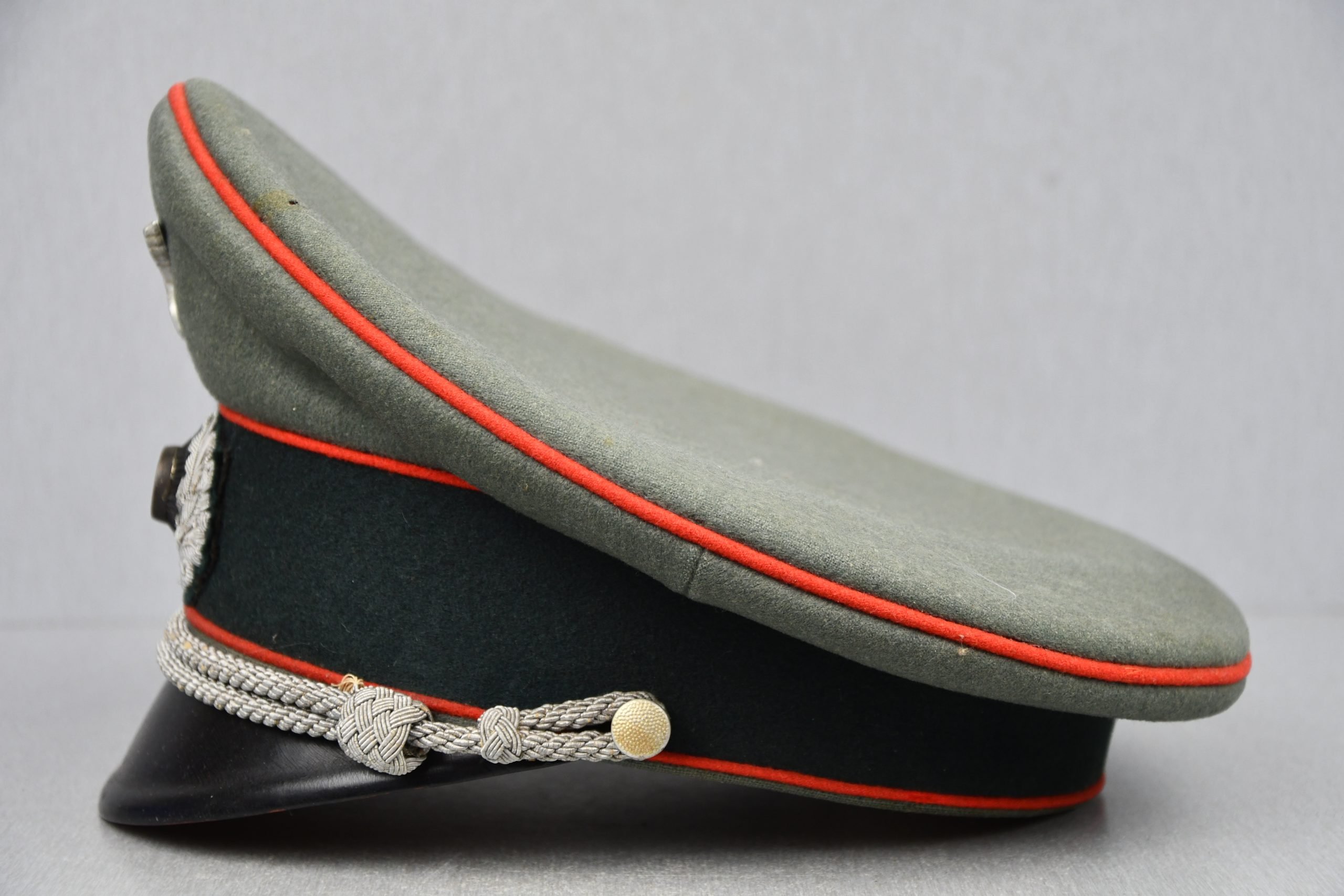 Army (Heer) artillery officer visor cap 'Schirmmütze' by Erel — image 2