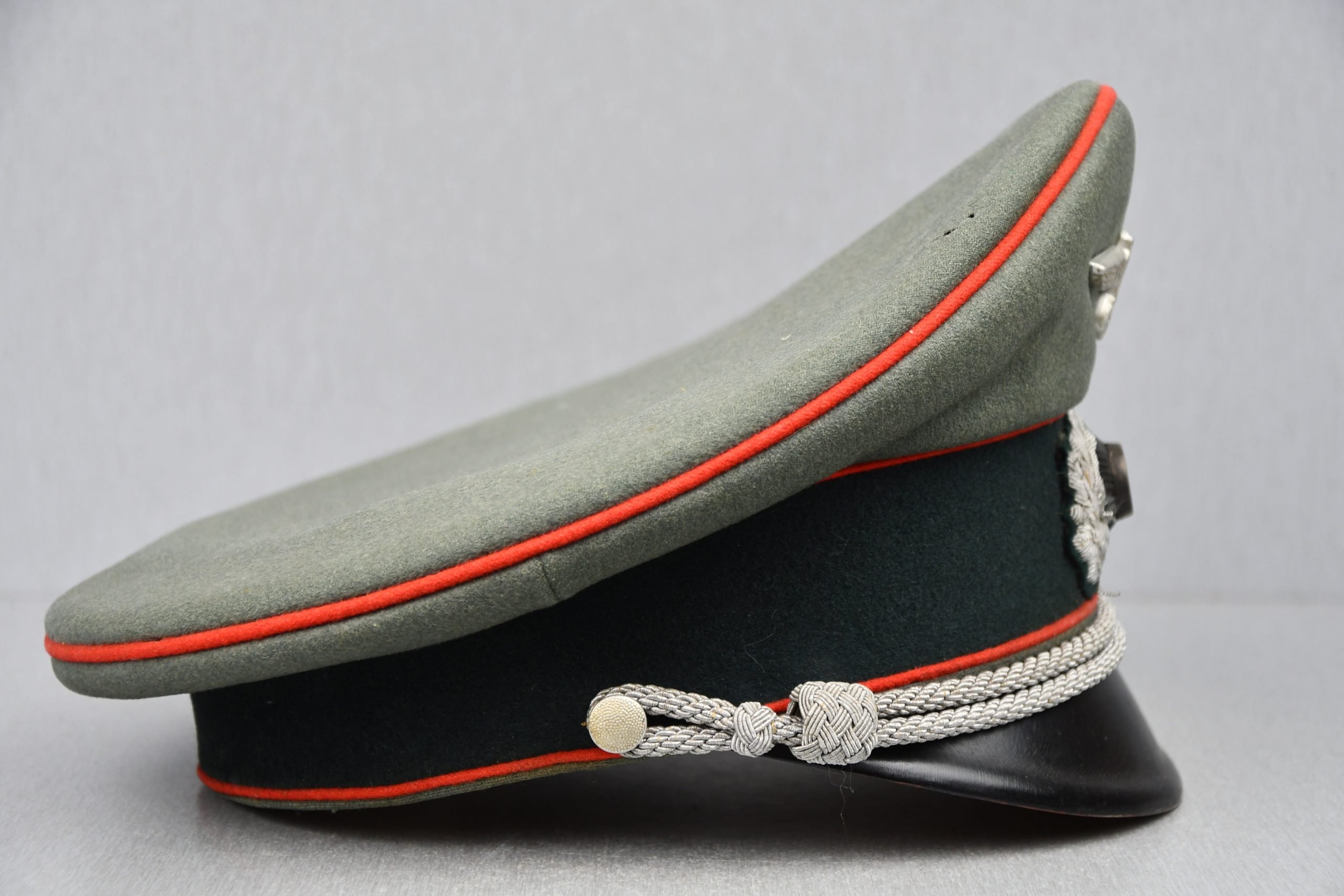 Army (Heer) artillery officer visor cap 'Schirmmütze' by Erel — image 4