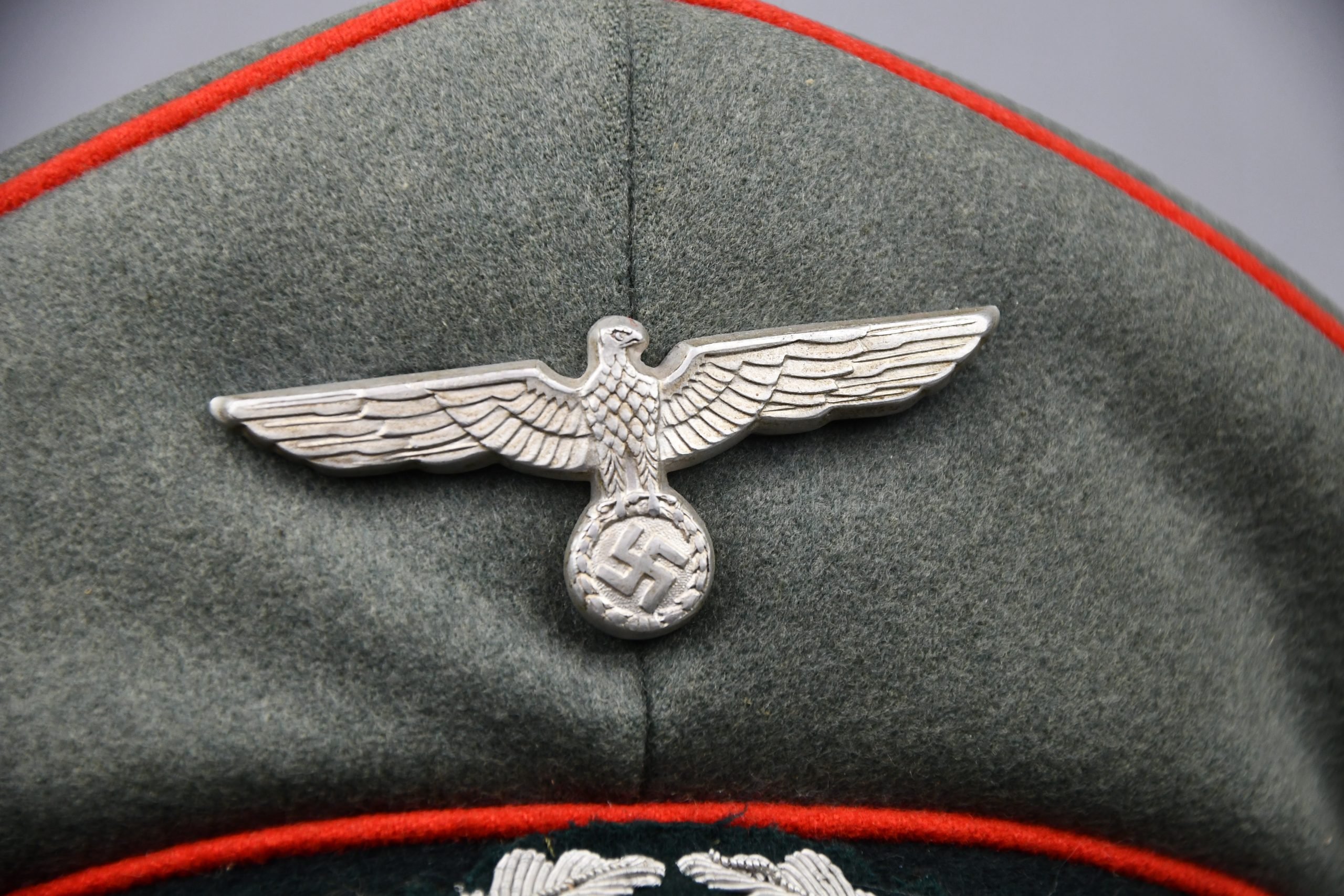 Army (Heer) artillery officer visor cap 'Schirmmütze' by Erel — image 6