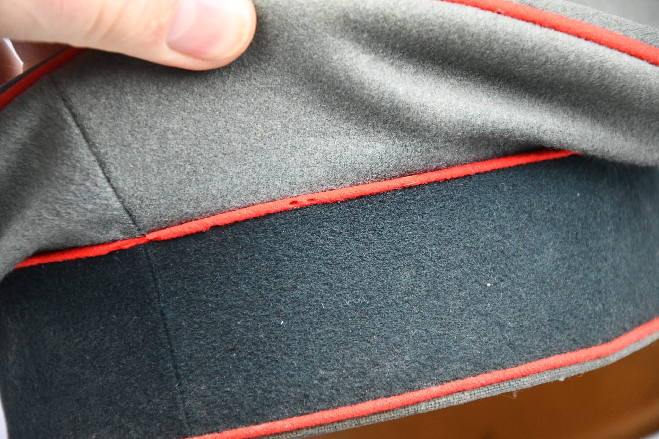 Army (Heer) artillery officer visor cap 'Schirmmütze' by Erel — image 8