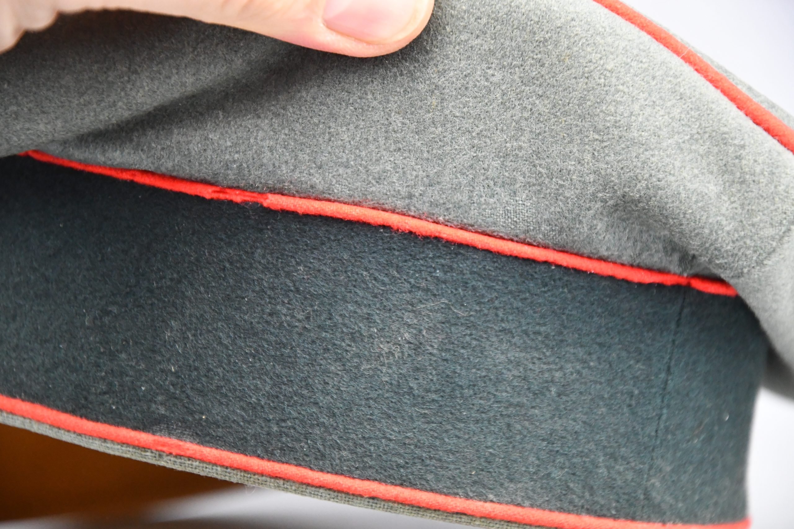 Army (Heer) artillery officer visor cap 'Schirmmütze' by Erel — image 9