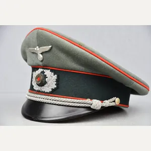 Army (Heer) artillery officer visor cap 'Schirmmütze' by Erel