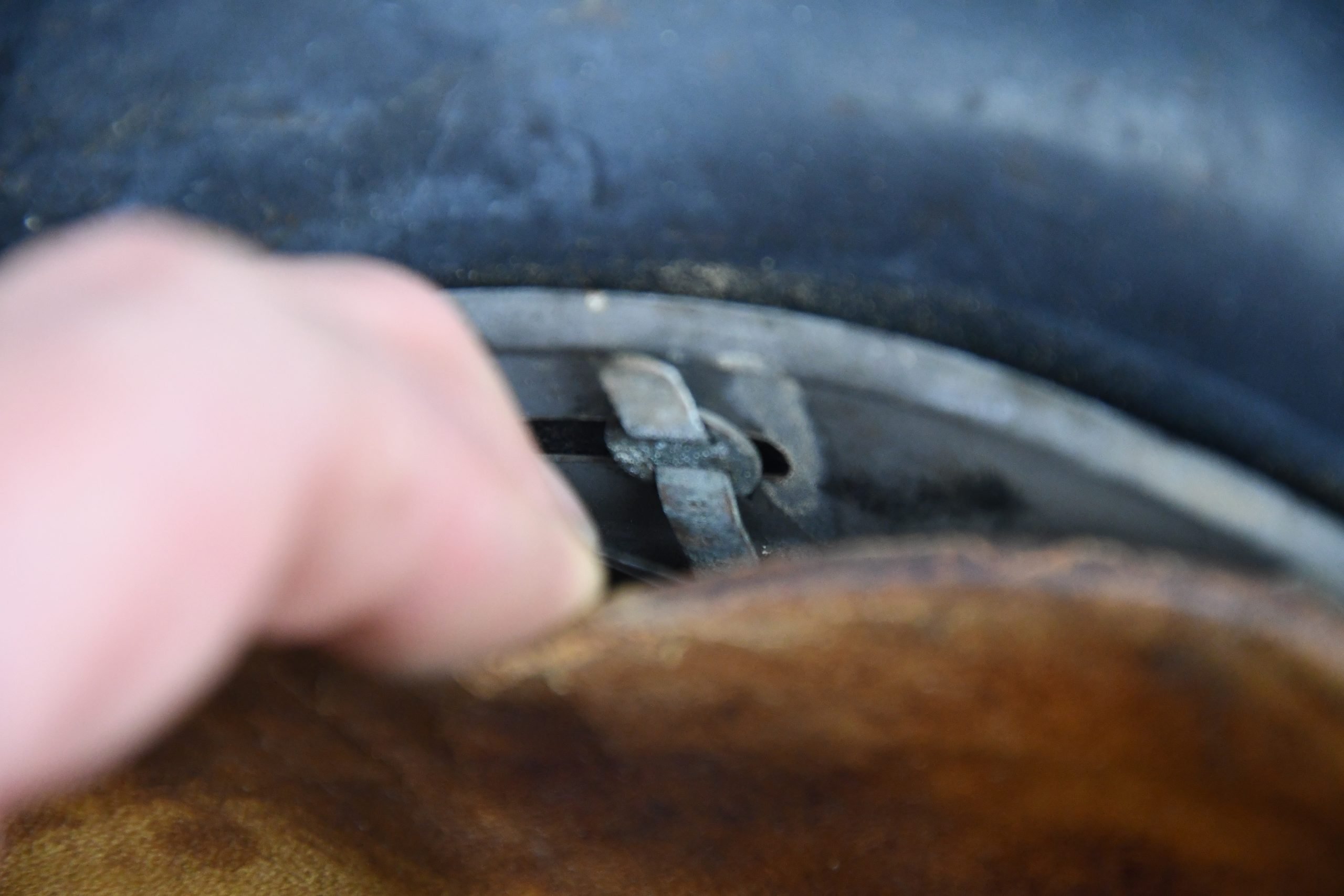 M42 Luftwaffe single decal camouflage steel helmet ckl66 — image 12