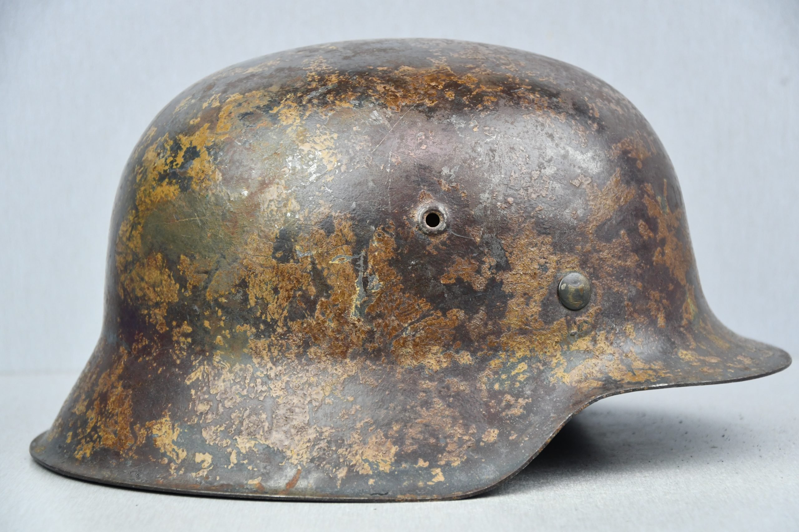 M42 Luftwaffe single decal camouflage steel helmet ckl66 — image 4