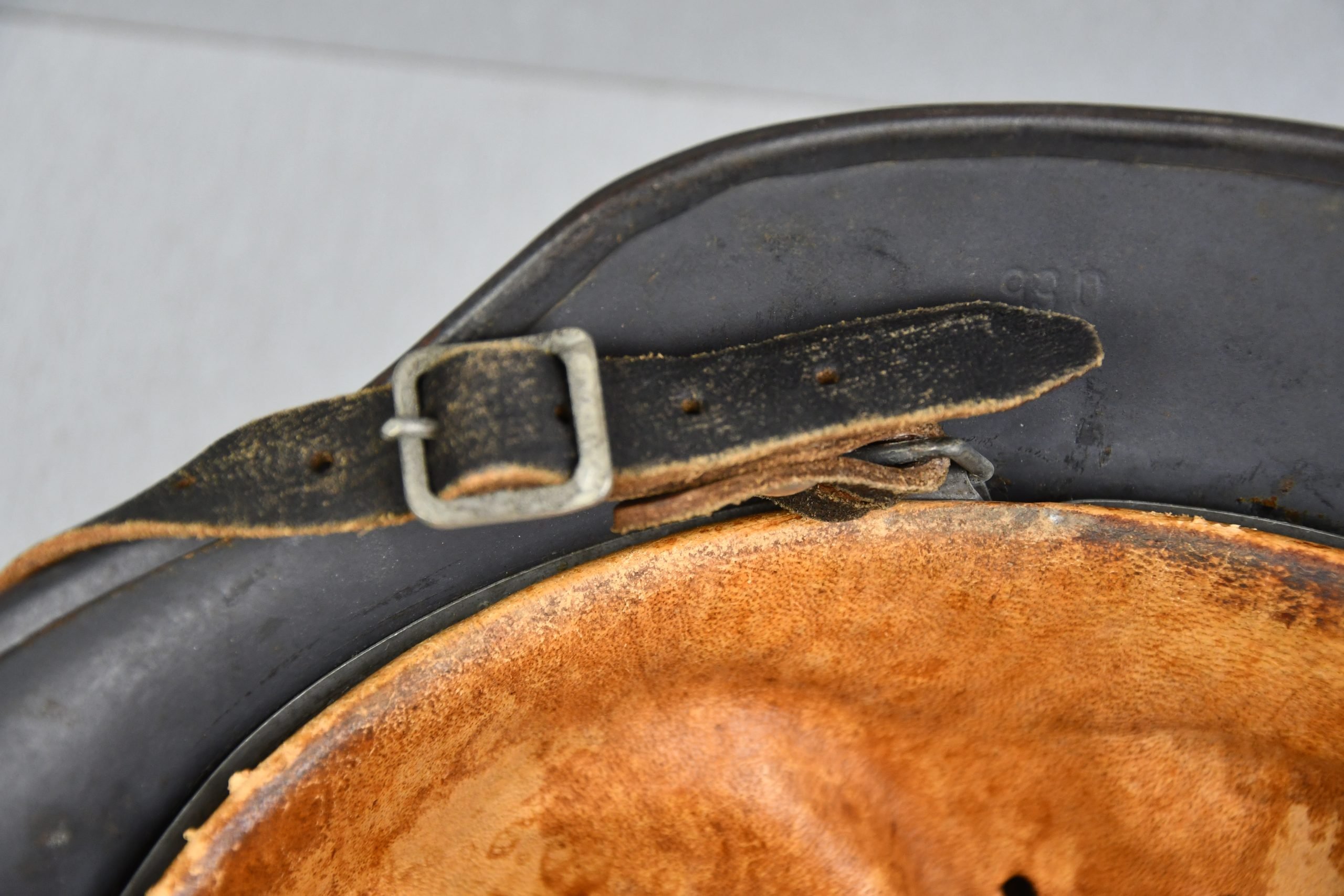 MINT M40 Luftwaffe single decal steel helmet Q66 — image 9