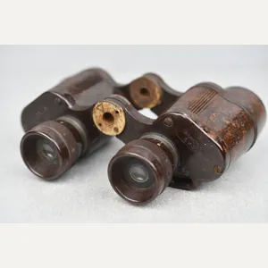 RARE Wehrmacht bakelite 6×30 binoculars 'Dienstglast' by CNX