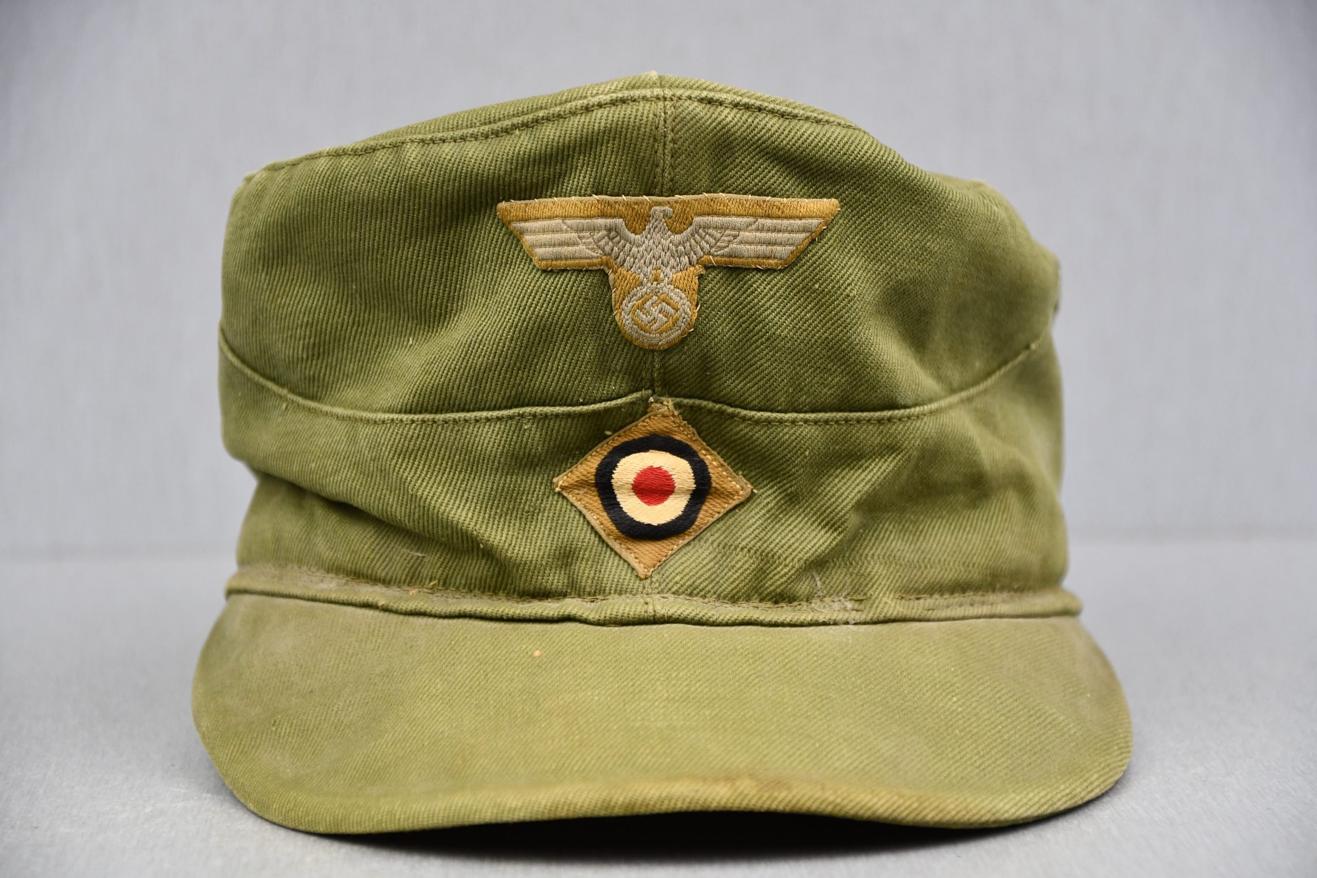RARE M41 army (Heer) first pattern tropical 'Afrikakorps' field cap by Lago Berlin 1941 — image 2