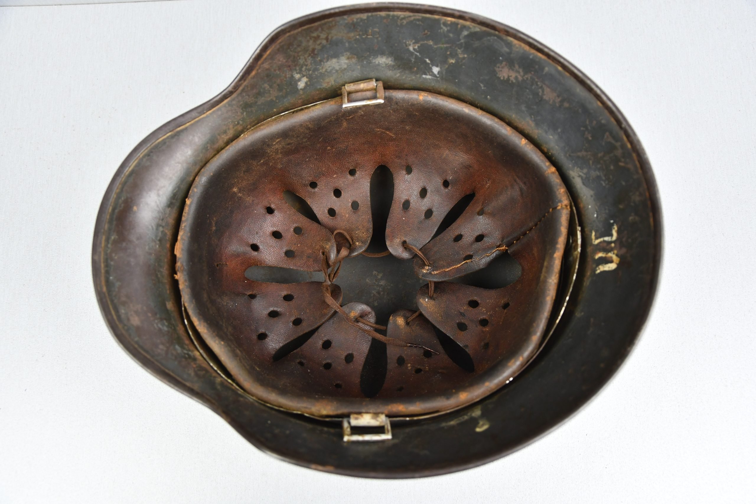 M35 Luftwaffe two tone camouflage helmet ET64 — image 10