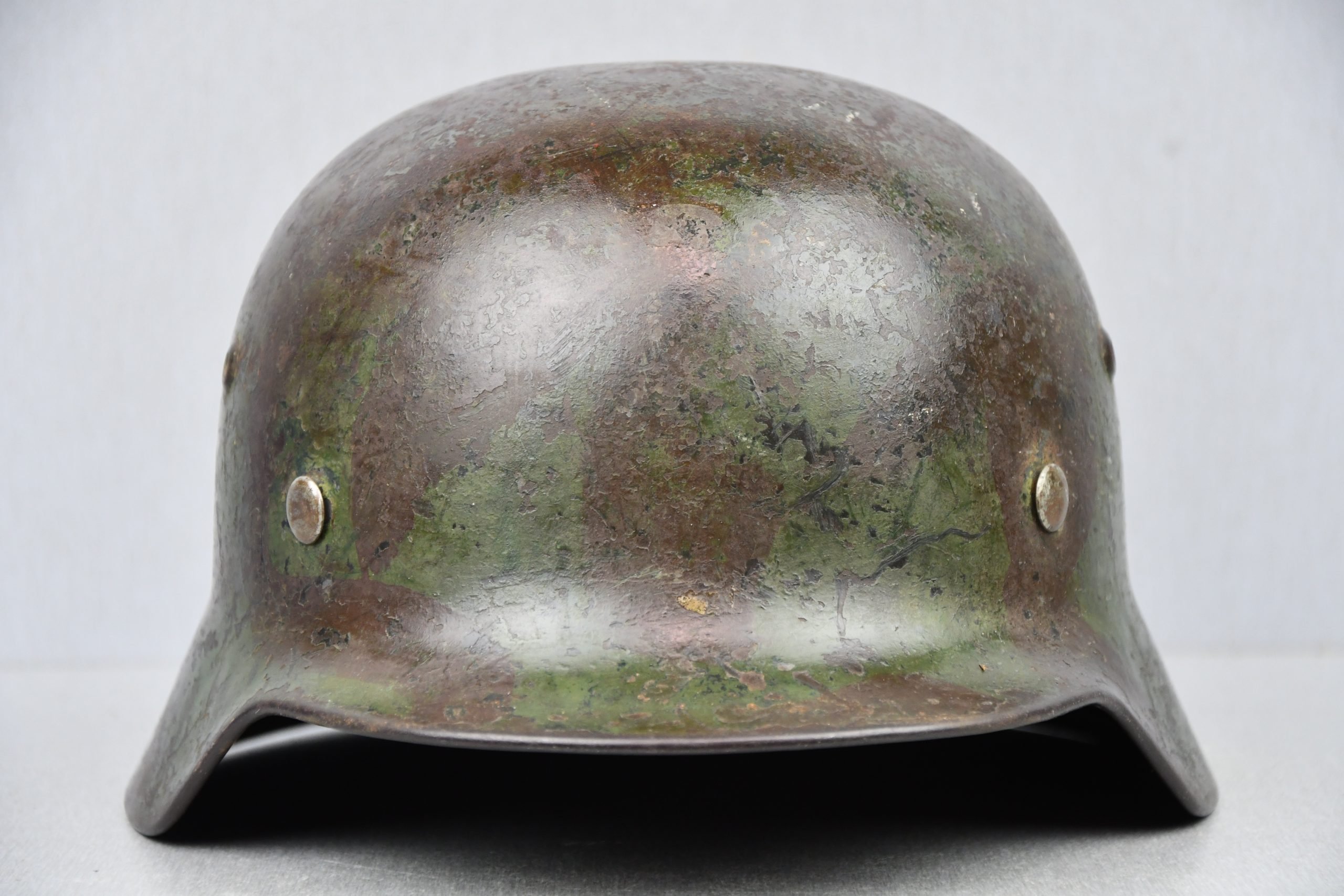 M35 Luftwaffe two tone camouflage helmet ET64 — image 3