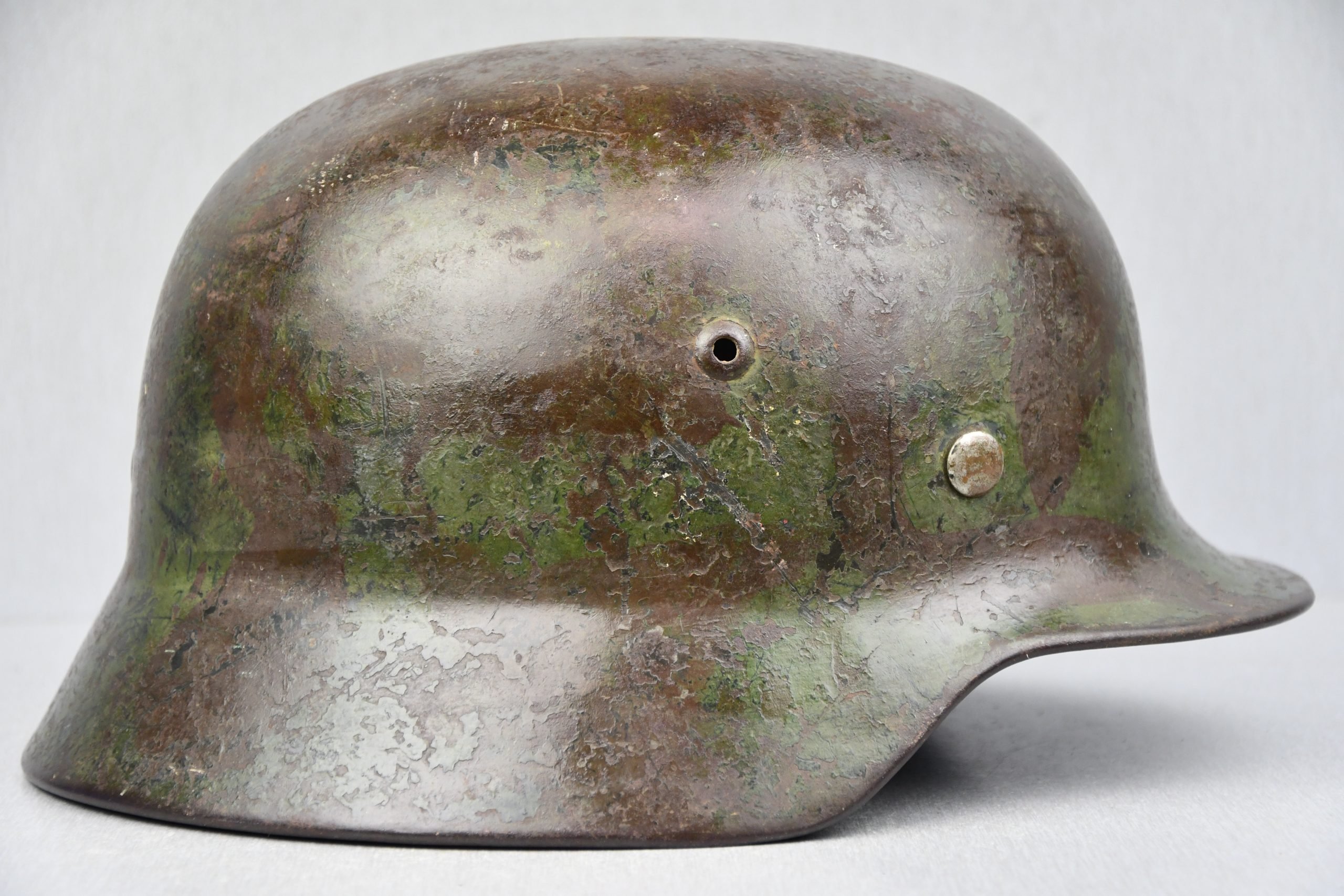 M35 Luftwaffe two tone camouflage helmet ET64 — image 5