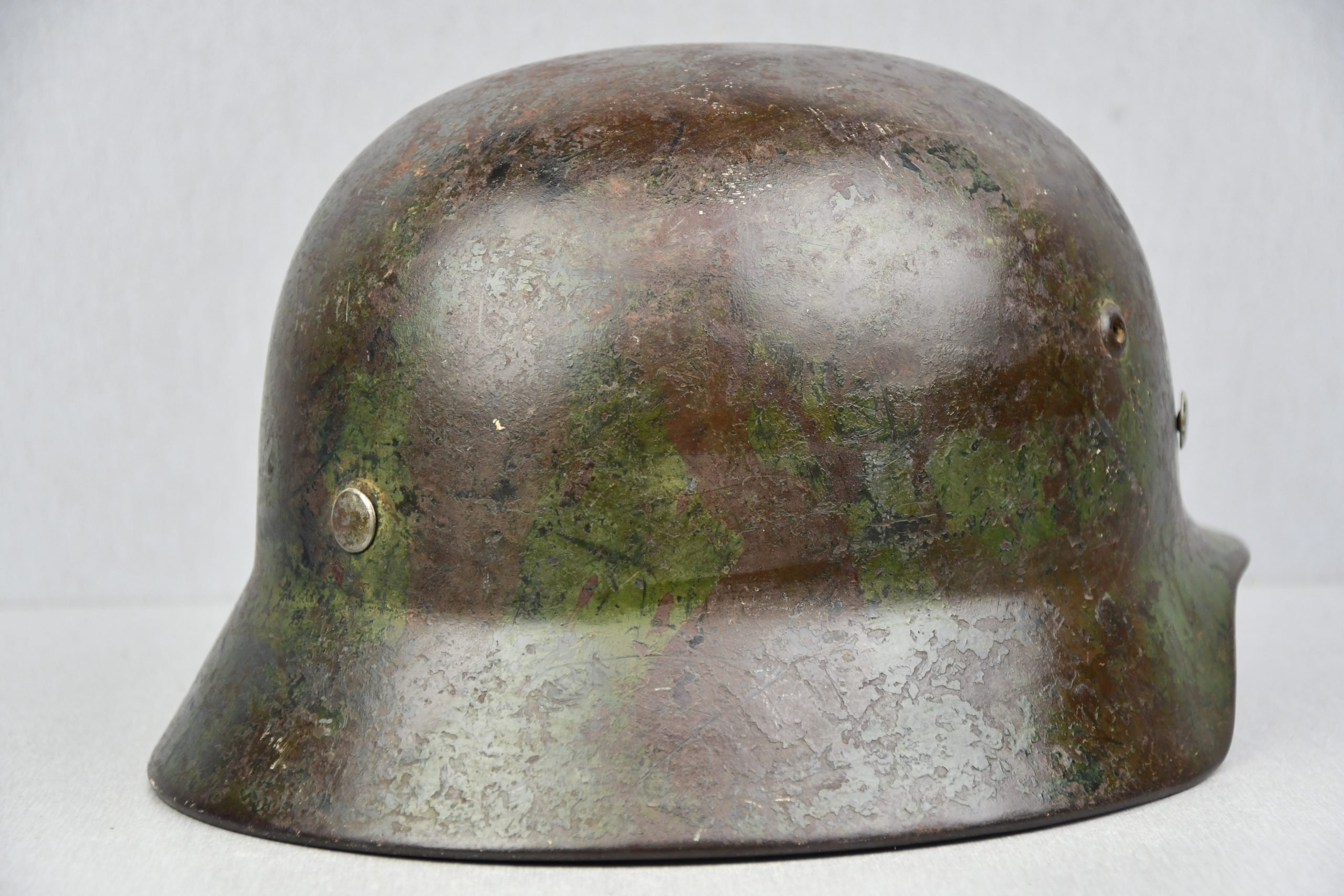 M35 Luftwaffe two tone camouflage helmet ET64 — image 6