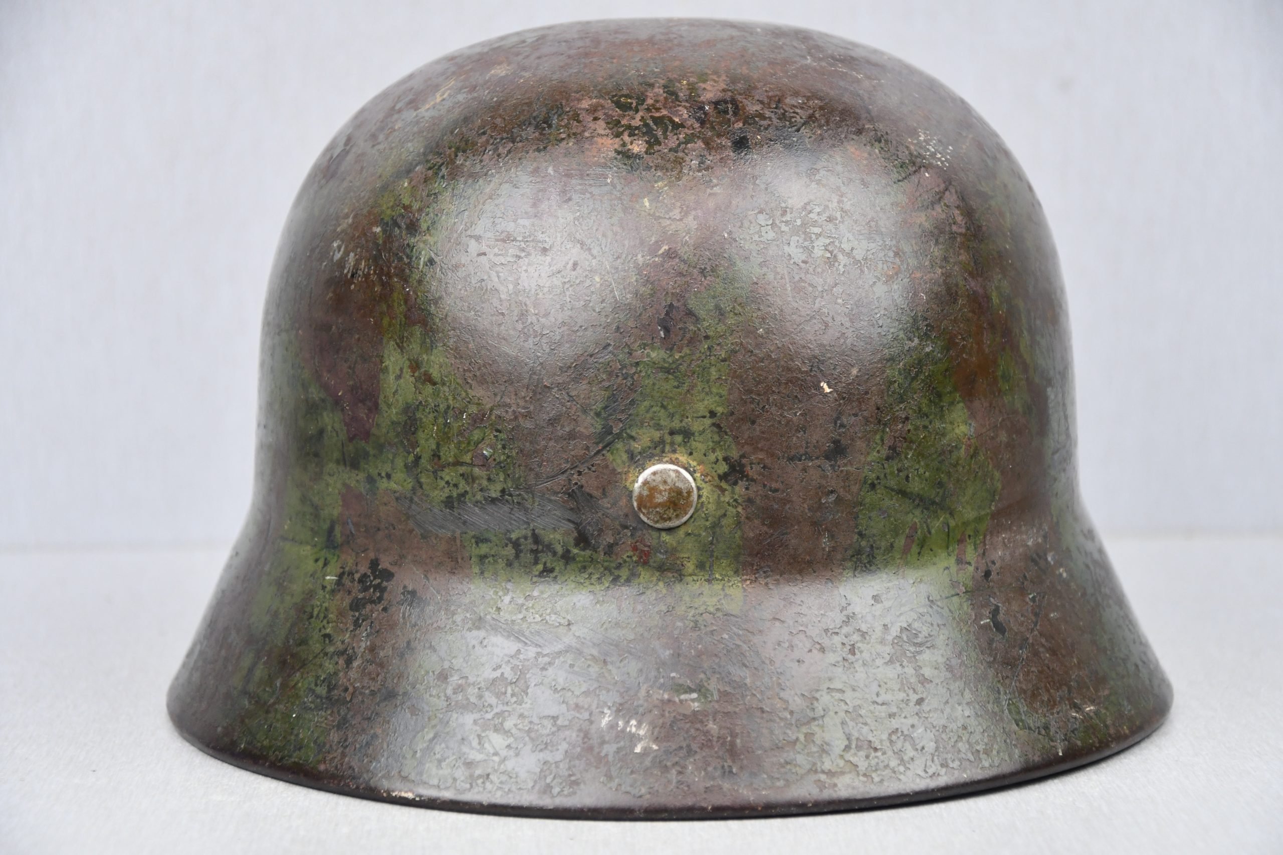 M35 Luftwaffe two tone camouflage helmet ET64 — image 7