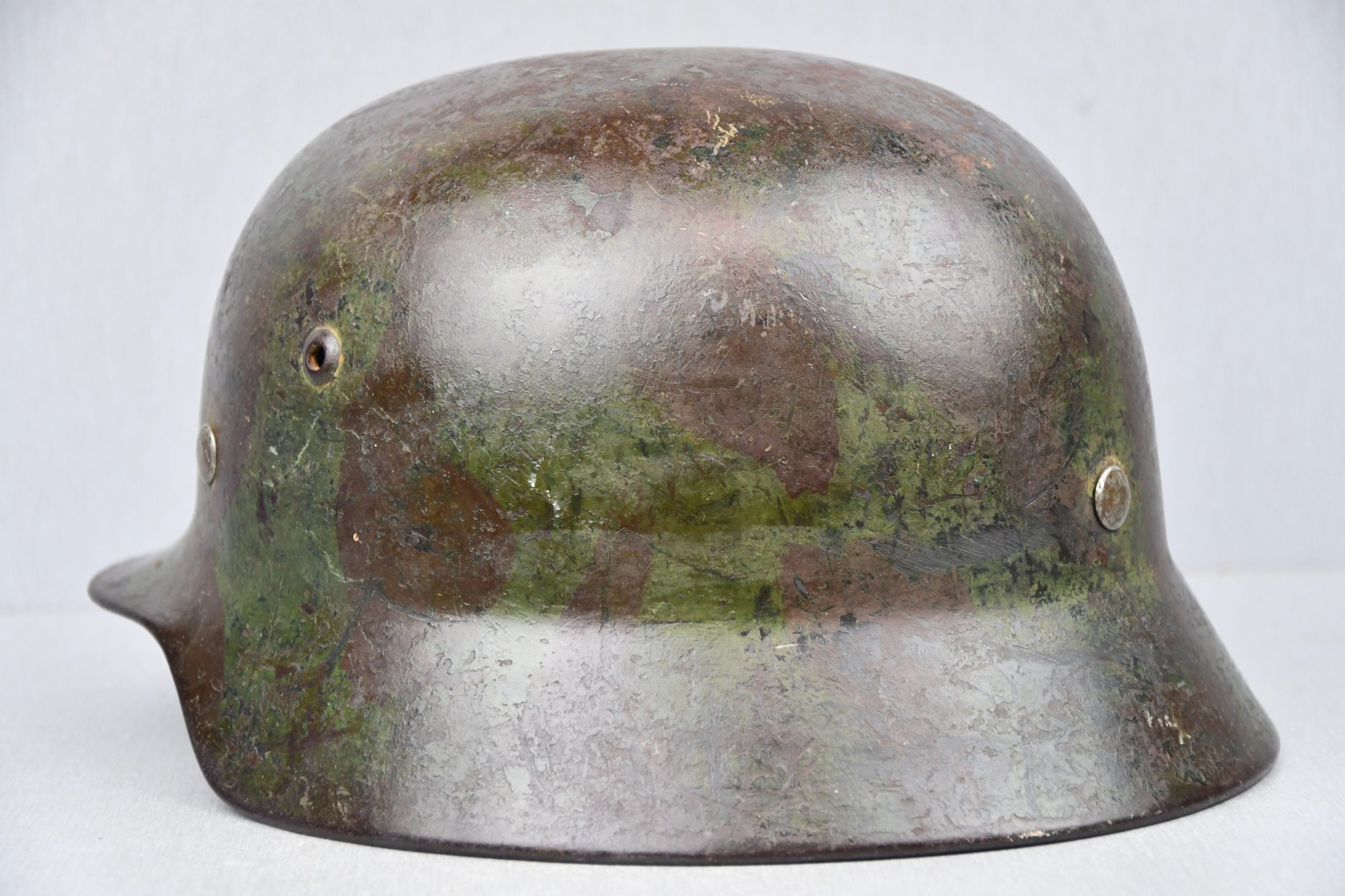 M35 Luftwaffe two tone camouflage helmet ET64 — image 8