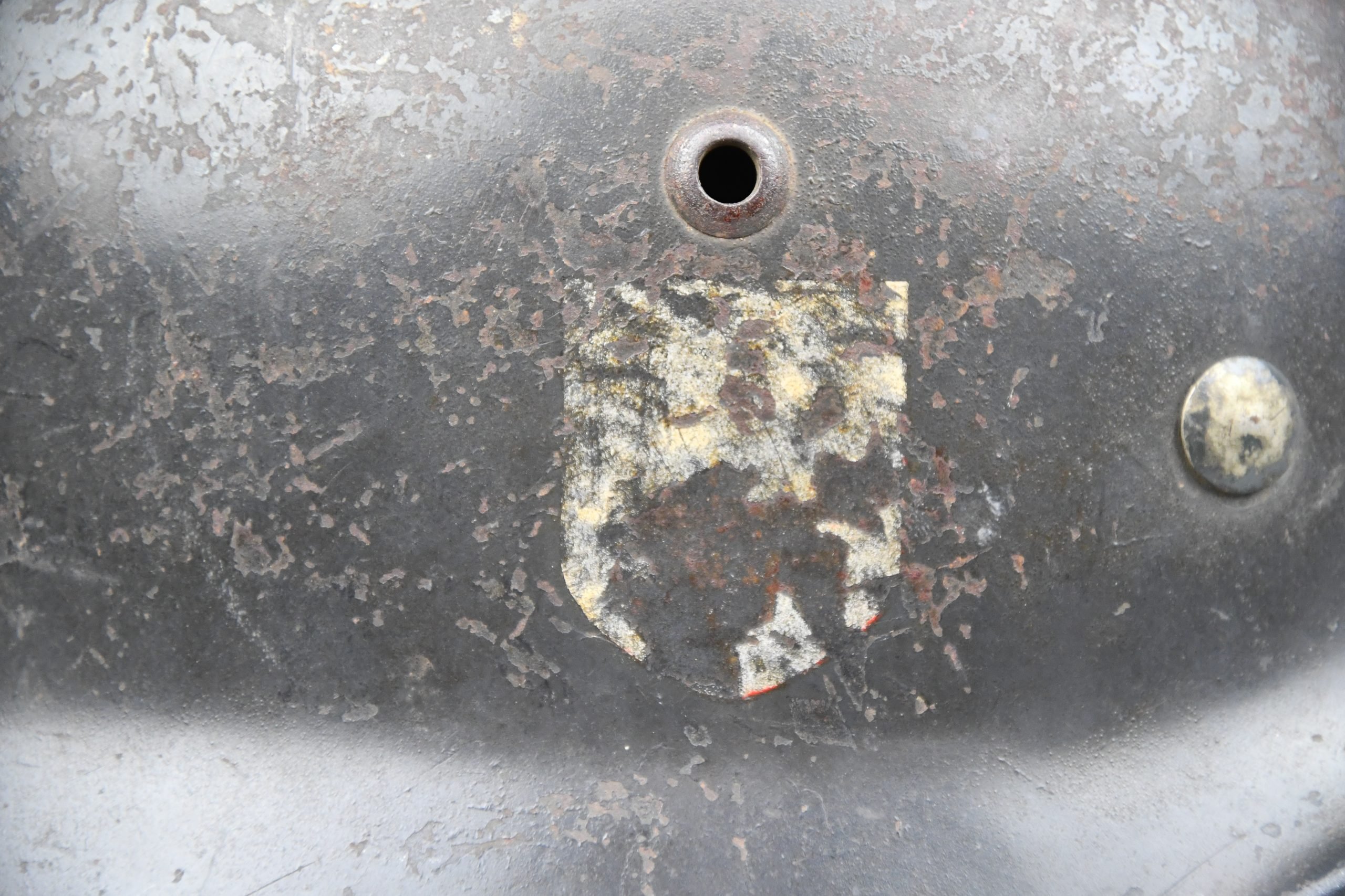 M35 Luftwaffe ex-double decal steel helmet Q64 1938 — image 5