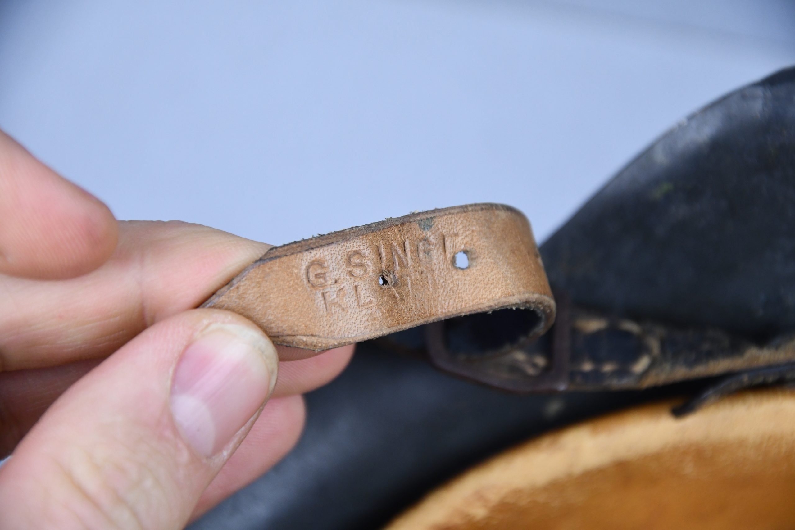 M42 army (Heer) single decal steel helmet NS68 — image 13