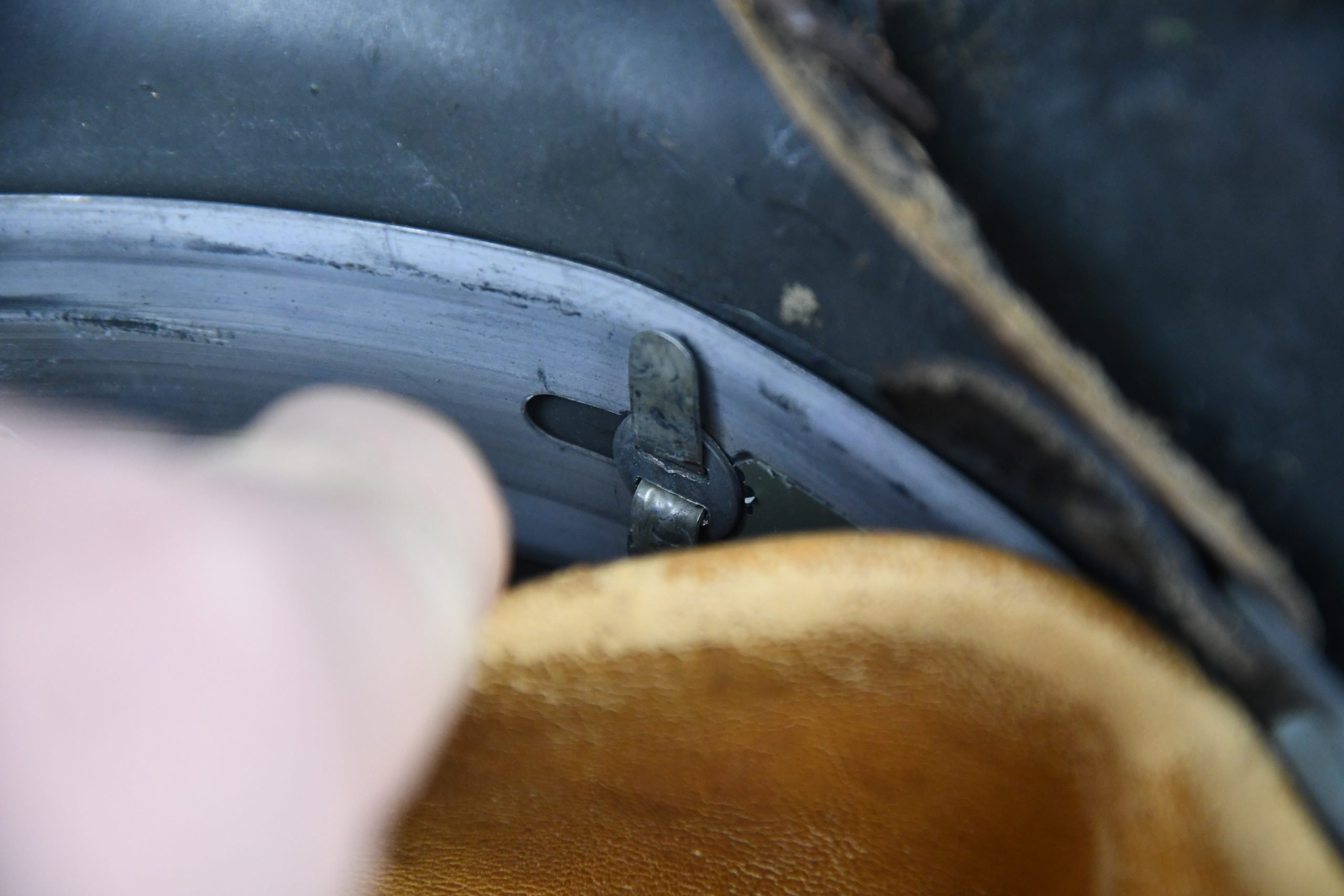 M42 army (Heer) single decal steel helmet NS68 — image 17