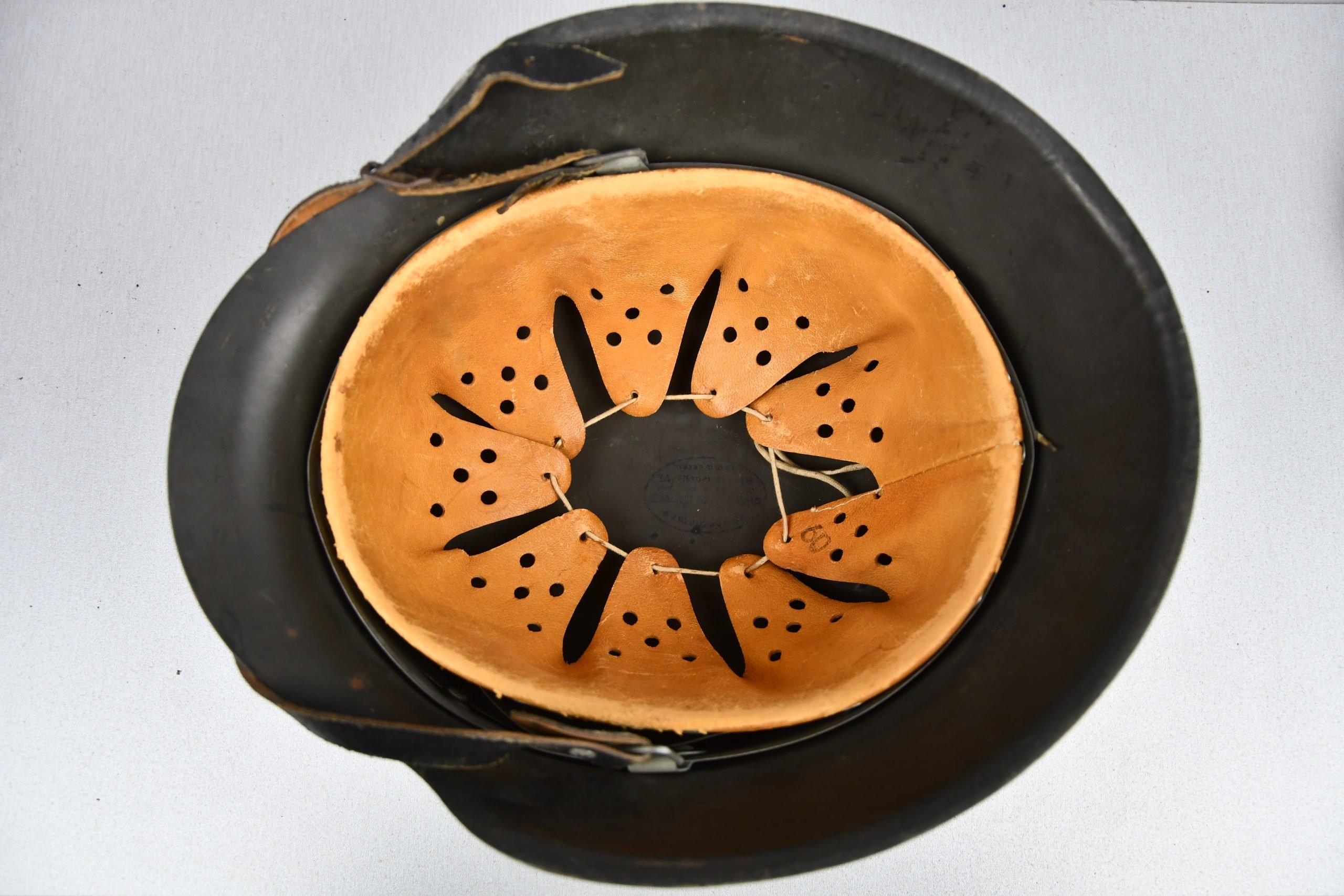 M42 army (Heer) single decal steel helmet NS68 — image 7