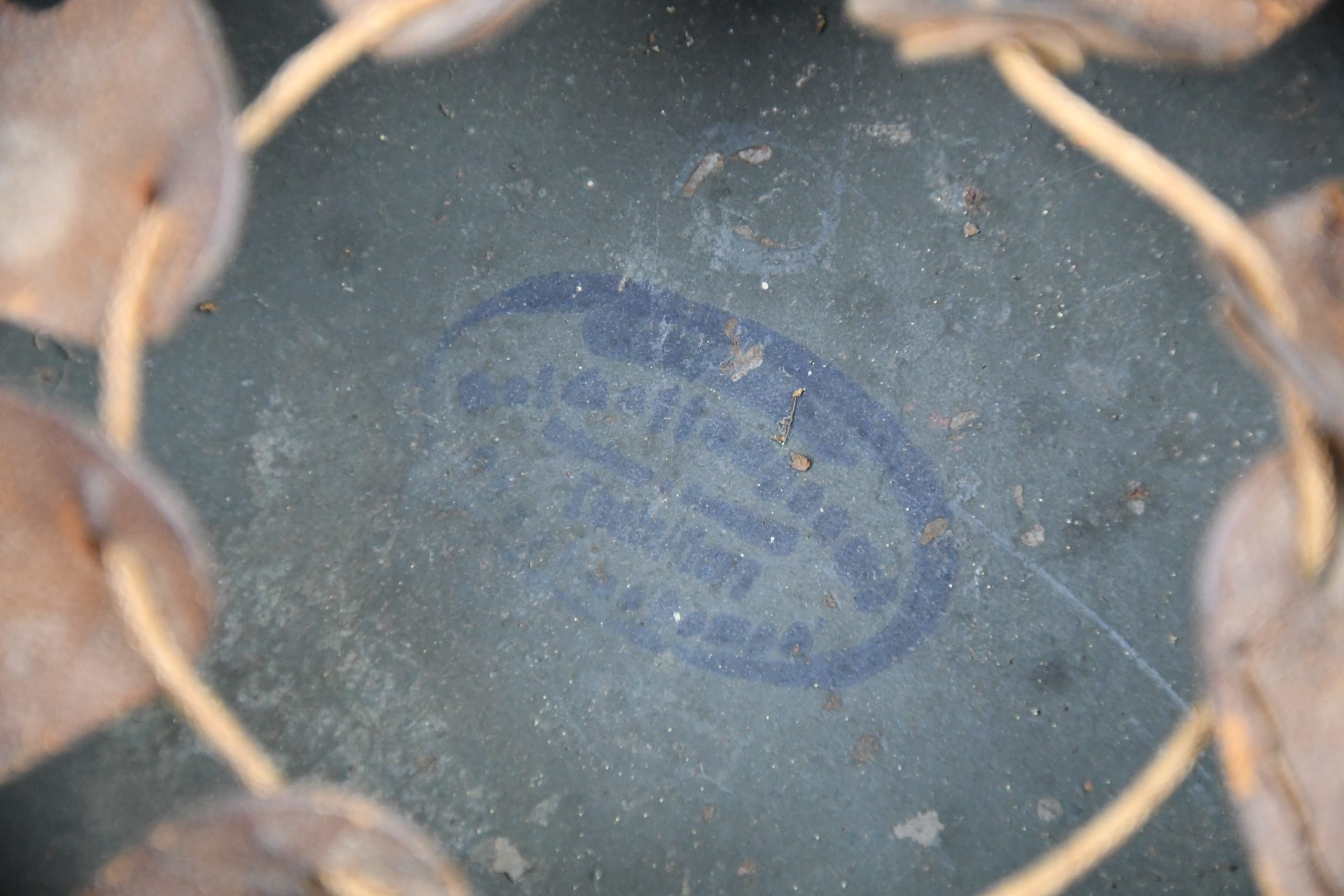 M40 army (Heer) reissued single decal steel helmet ET64 — image 15