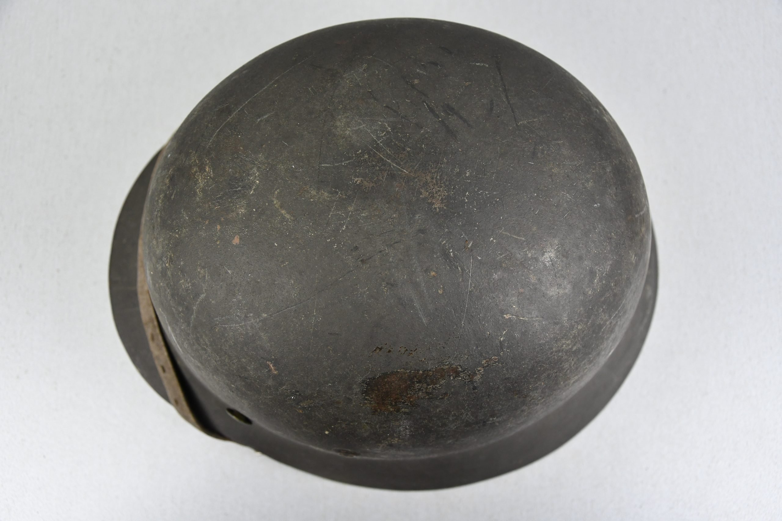 M35 army (Heer) reissued single decal steel helmet NS66 — image 6