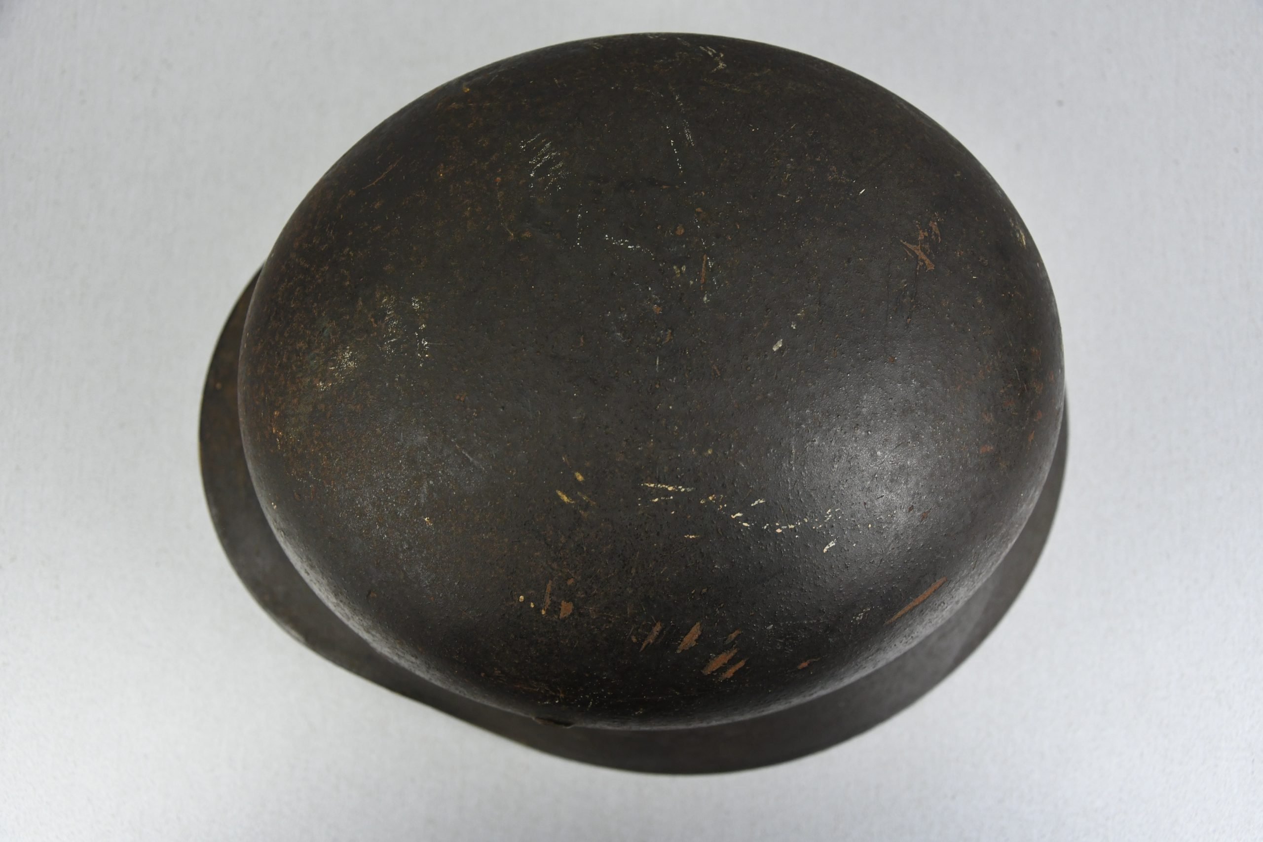 M35 army (Heer) reissued single decal steel helmet Q66 named — image 6