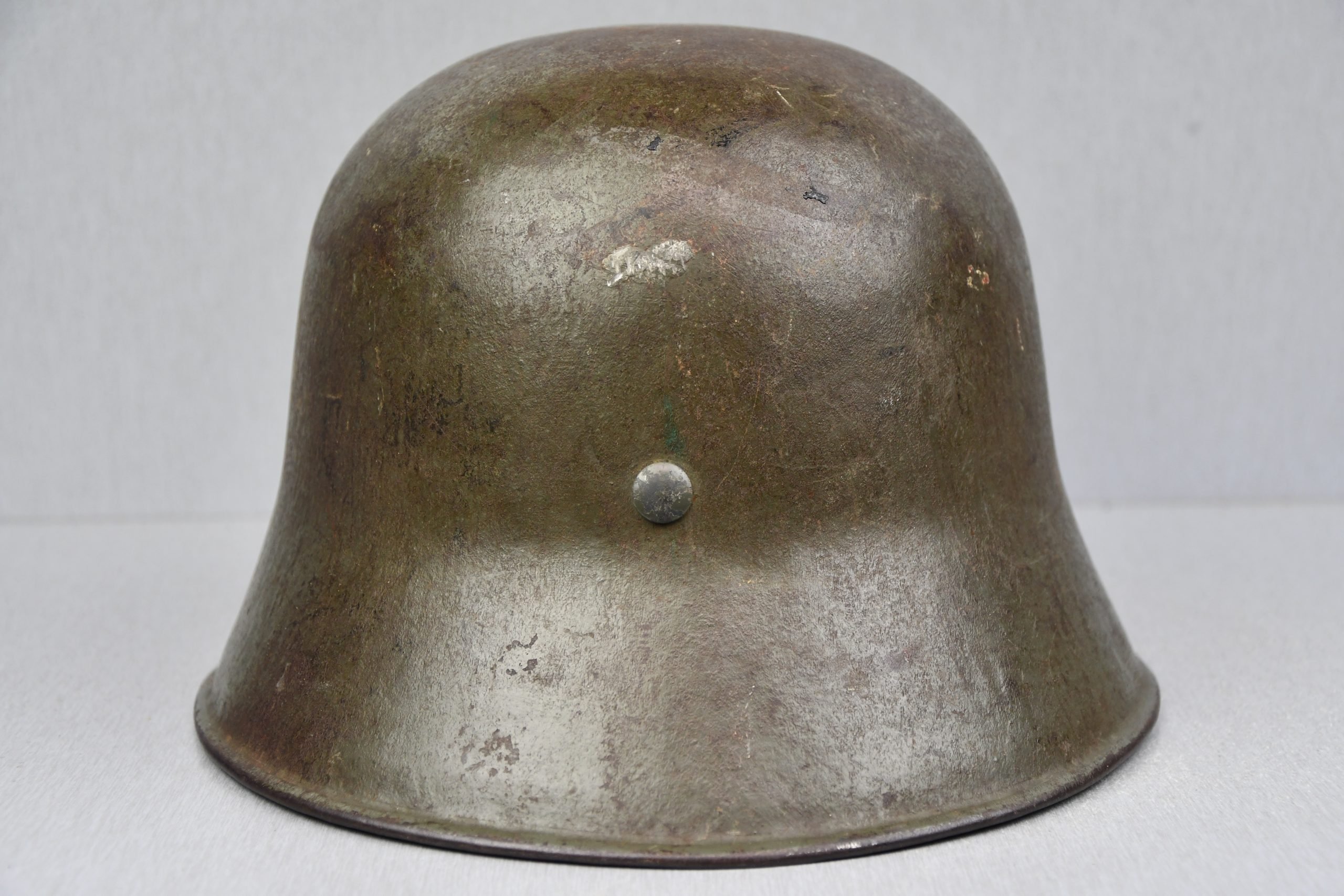 M17 army (Heer) double decal steel helmet named and unit marked Infanterie-Regiment 628 — image 7