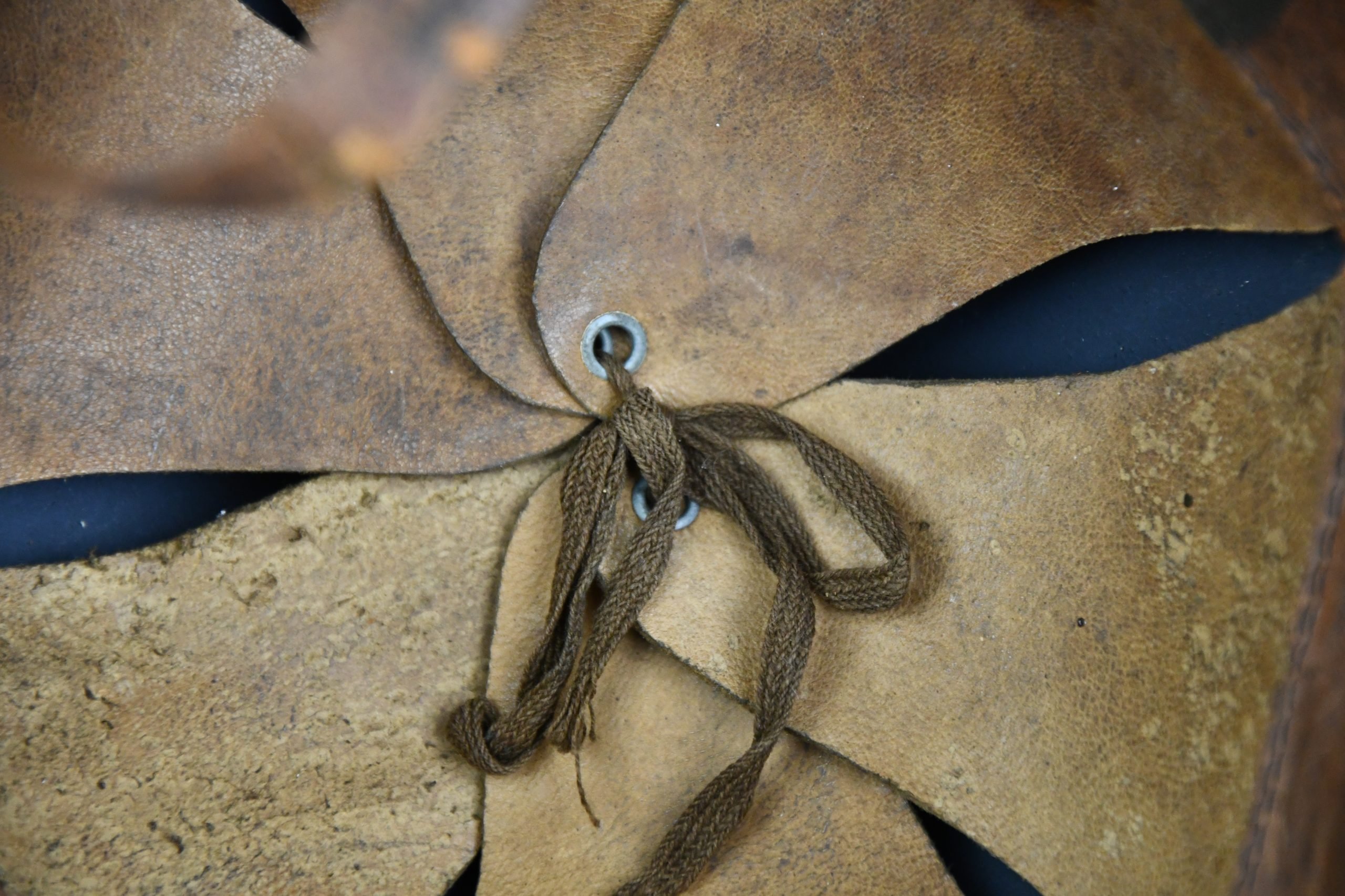 WW1 M15 French 'Genie' Adrian helmet with veteran plate — image 11