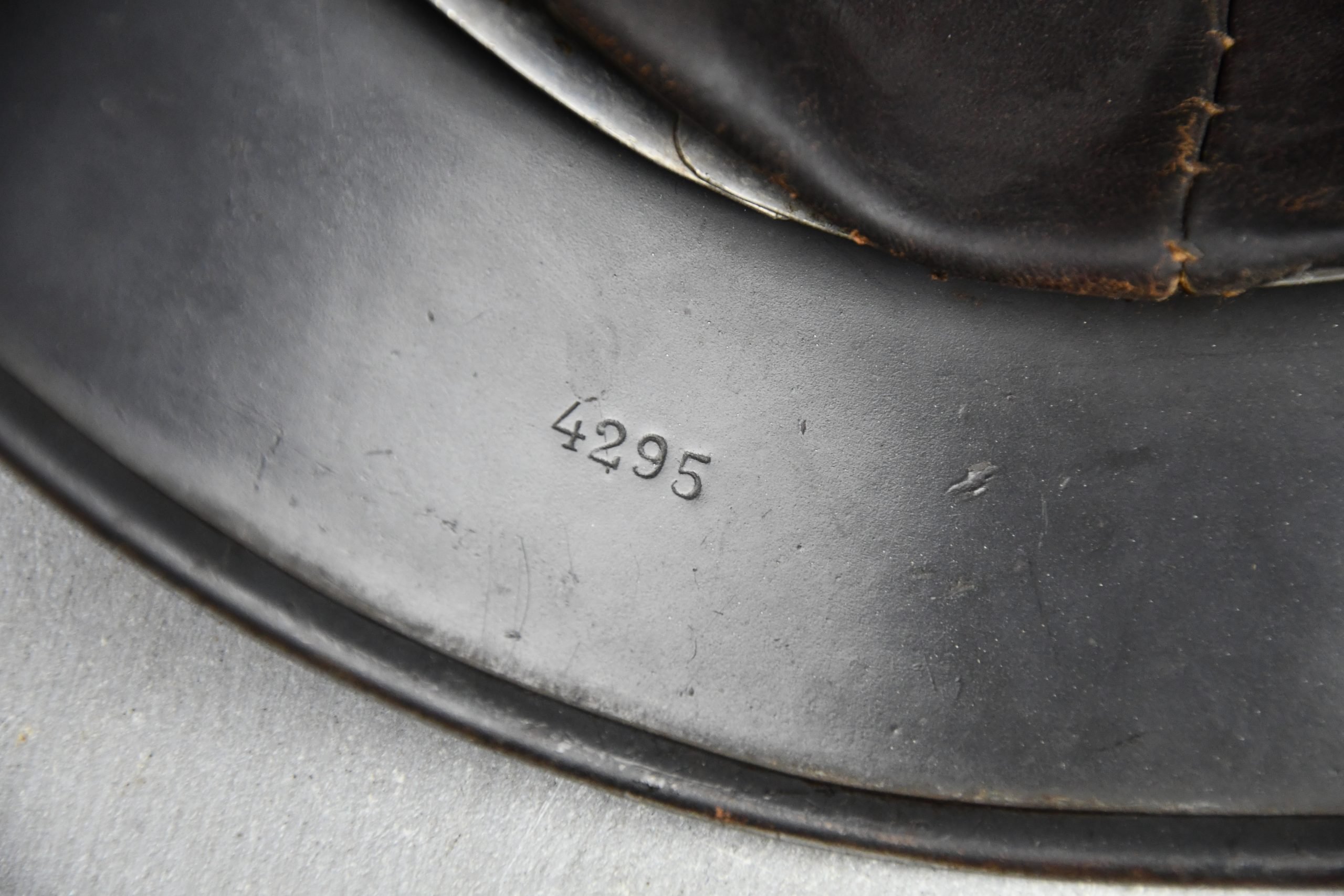 M35 Luftwaffedouble decal steel helmet Q66 1939 — image 14