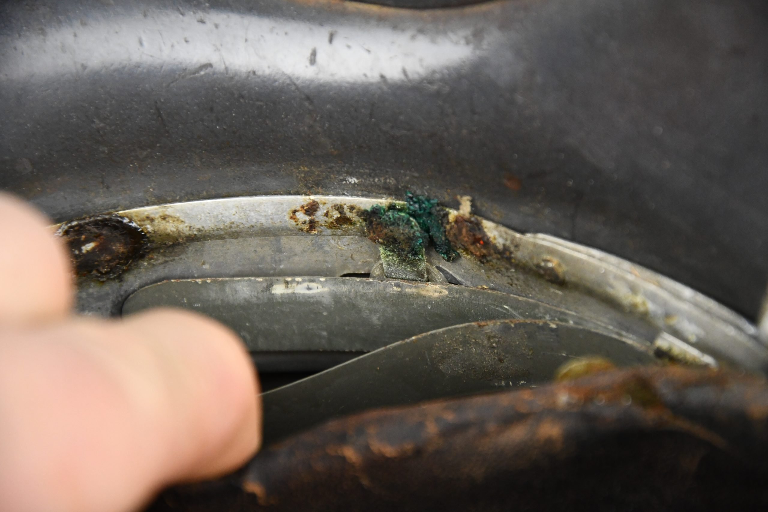 M35 Luftwaffedouble decal steel helmet Q66 1939 — image 16