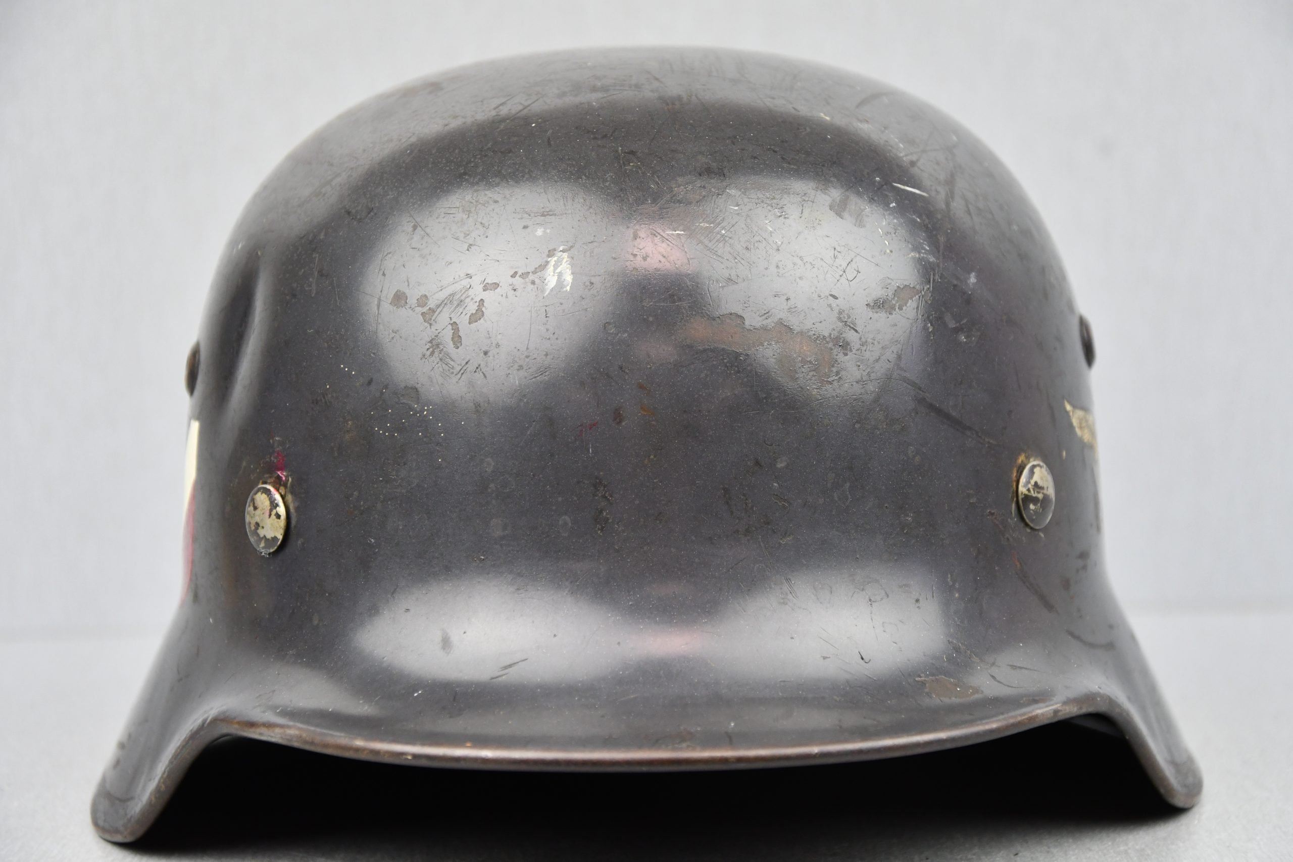 M35 Luftwaffedouble decal steel helmet Q66 1939 — image 3
