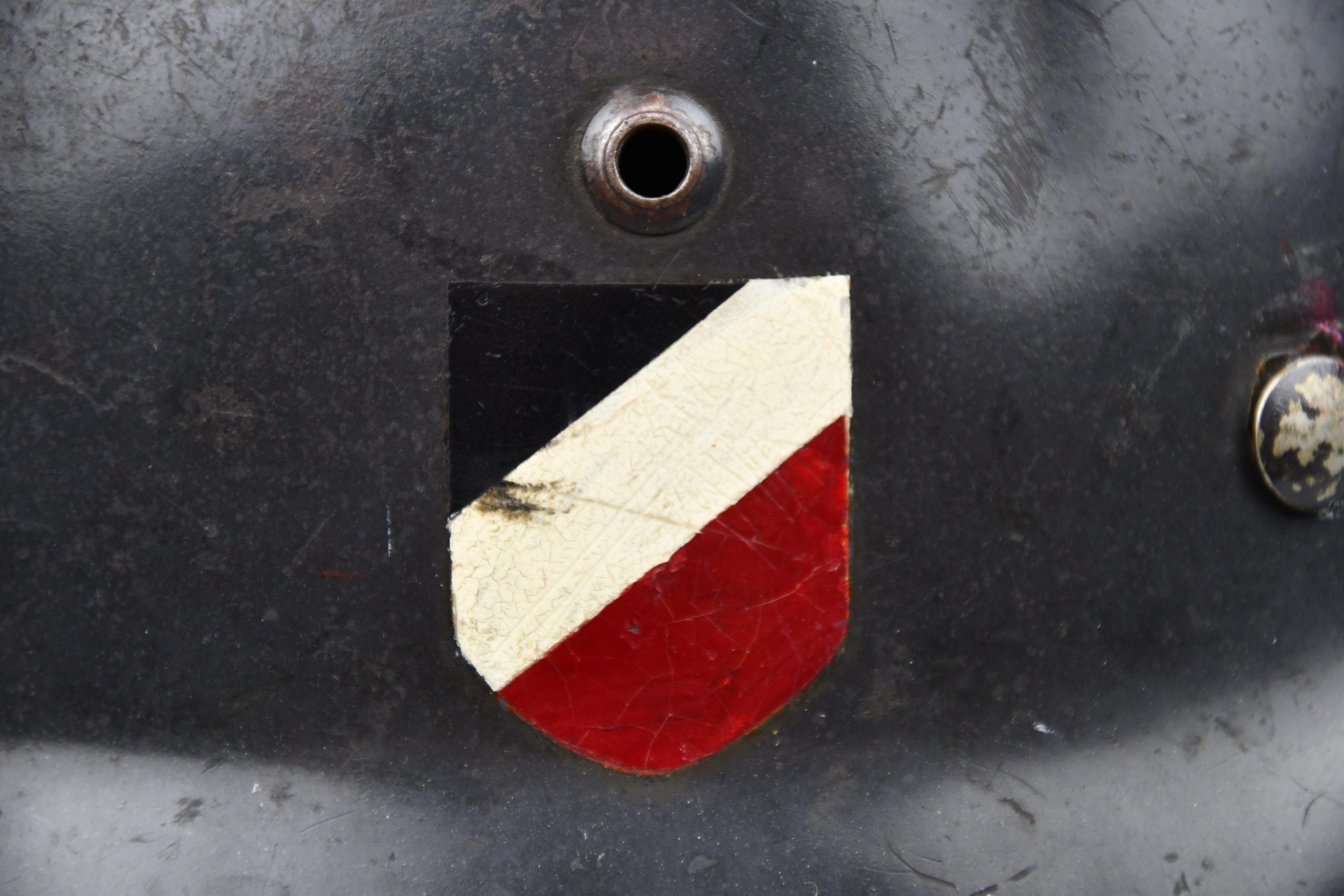 M35 Luftwaffedouble decal steel helmet Q66 1939 — image 5