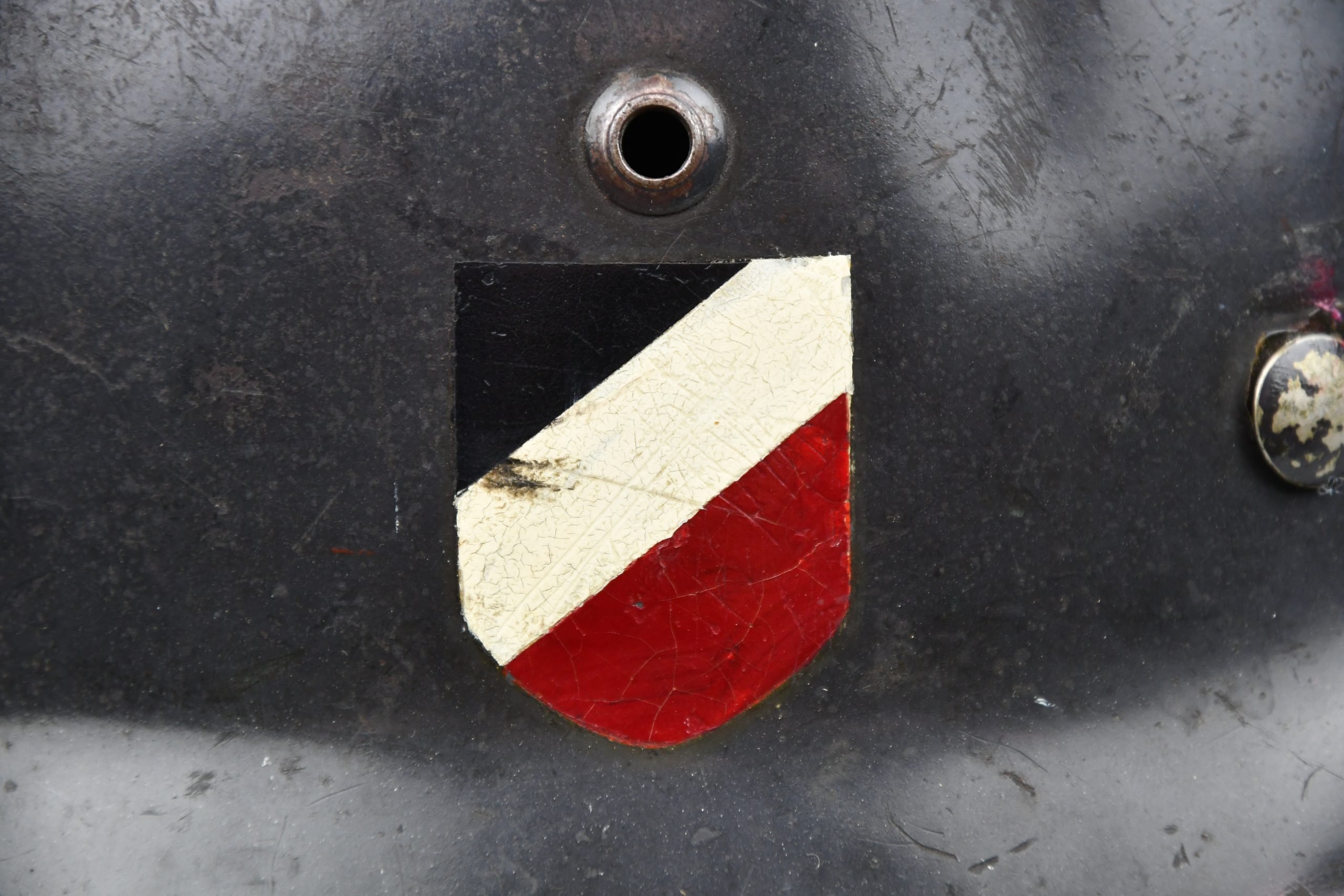 M35 Luftwaffedouble decal steel helmet Q66 1939 — image 6