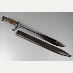 WW1 German M1895/05 'Butcher' bayonet by Waffenfabrik Mauser 1917