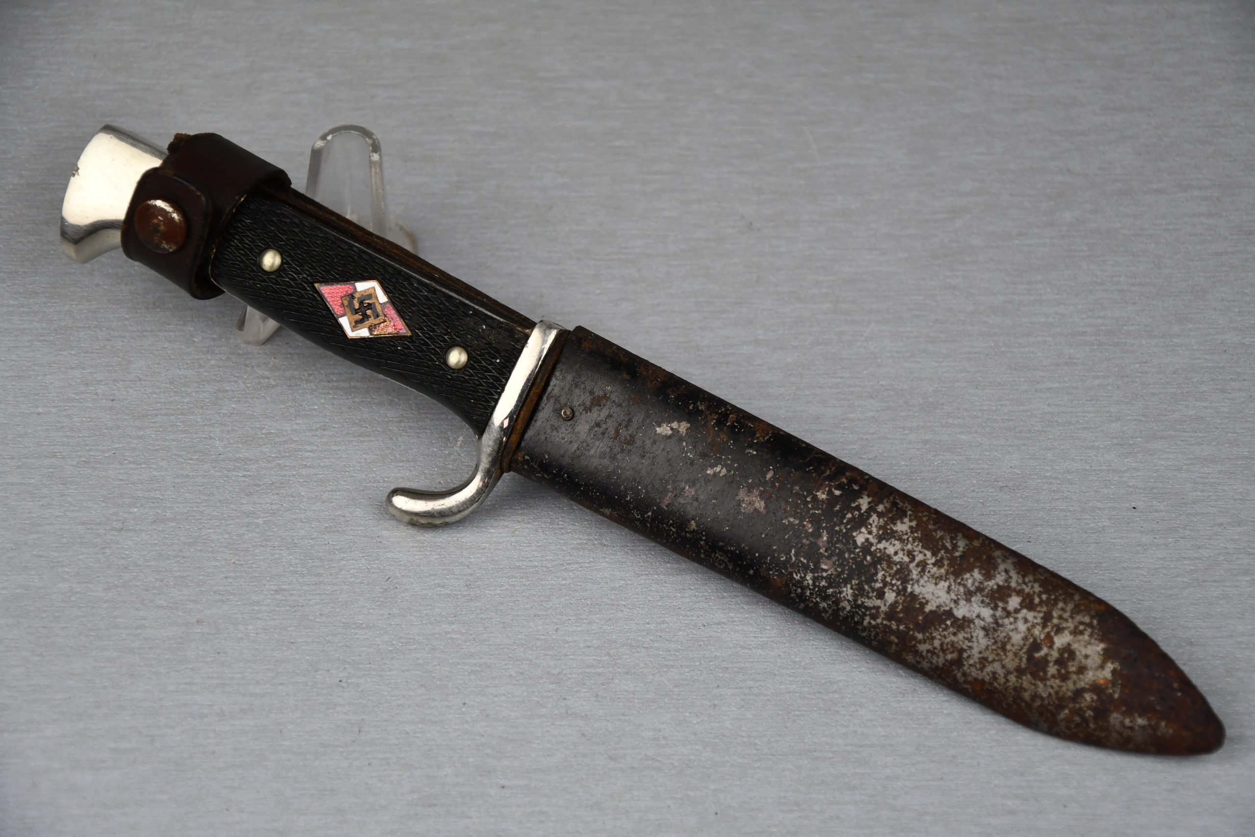 Hitlerjugend knife with motto by RZM M7/14 P.D. Luneschloss 1936 — image 13