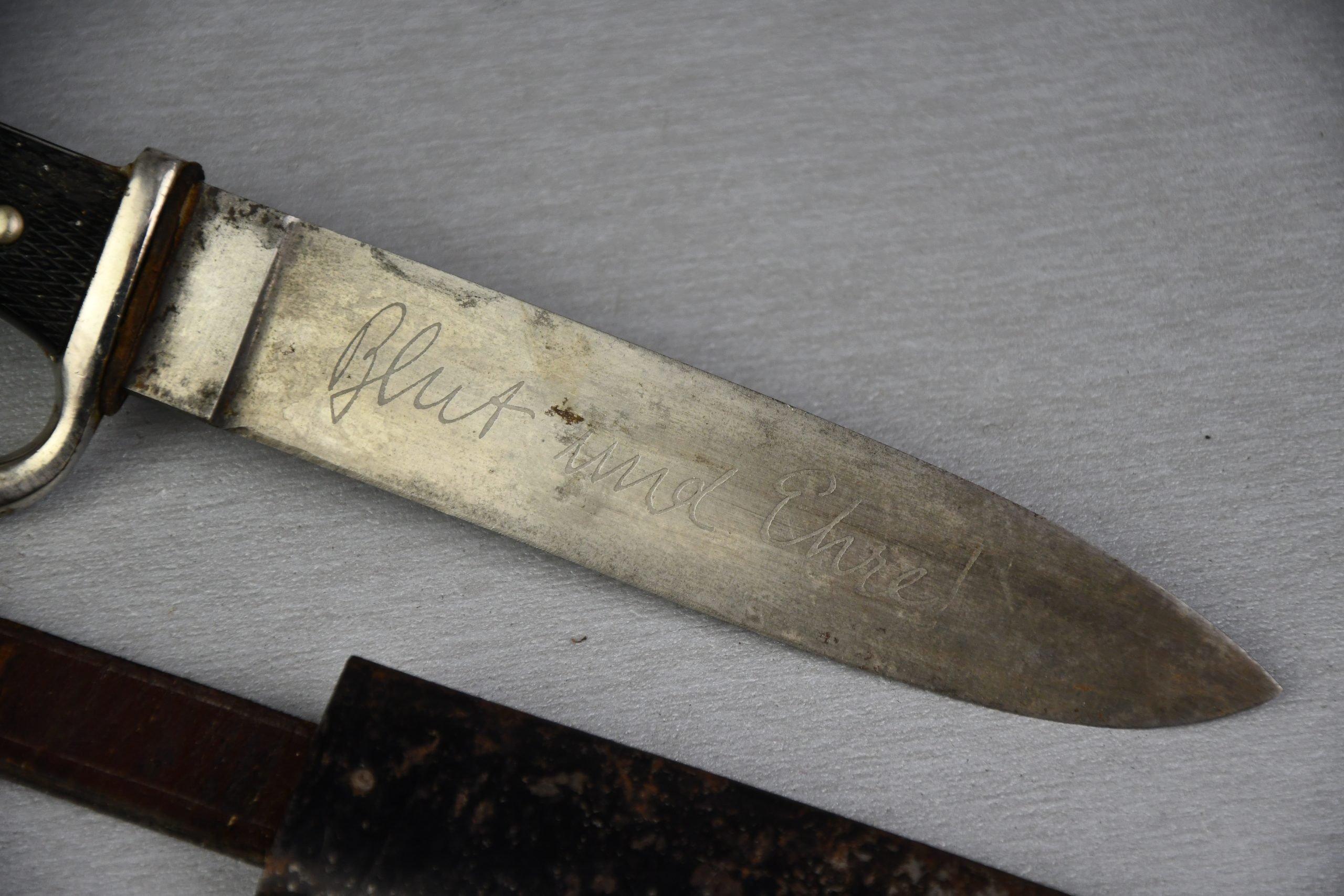 Hitlerjugend knife with motto by RZM M7/14 P.D. Luneschloss 1936 — image 3