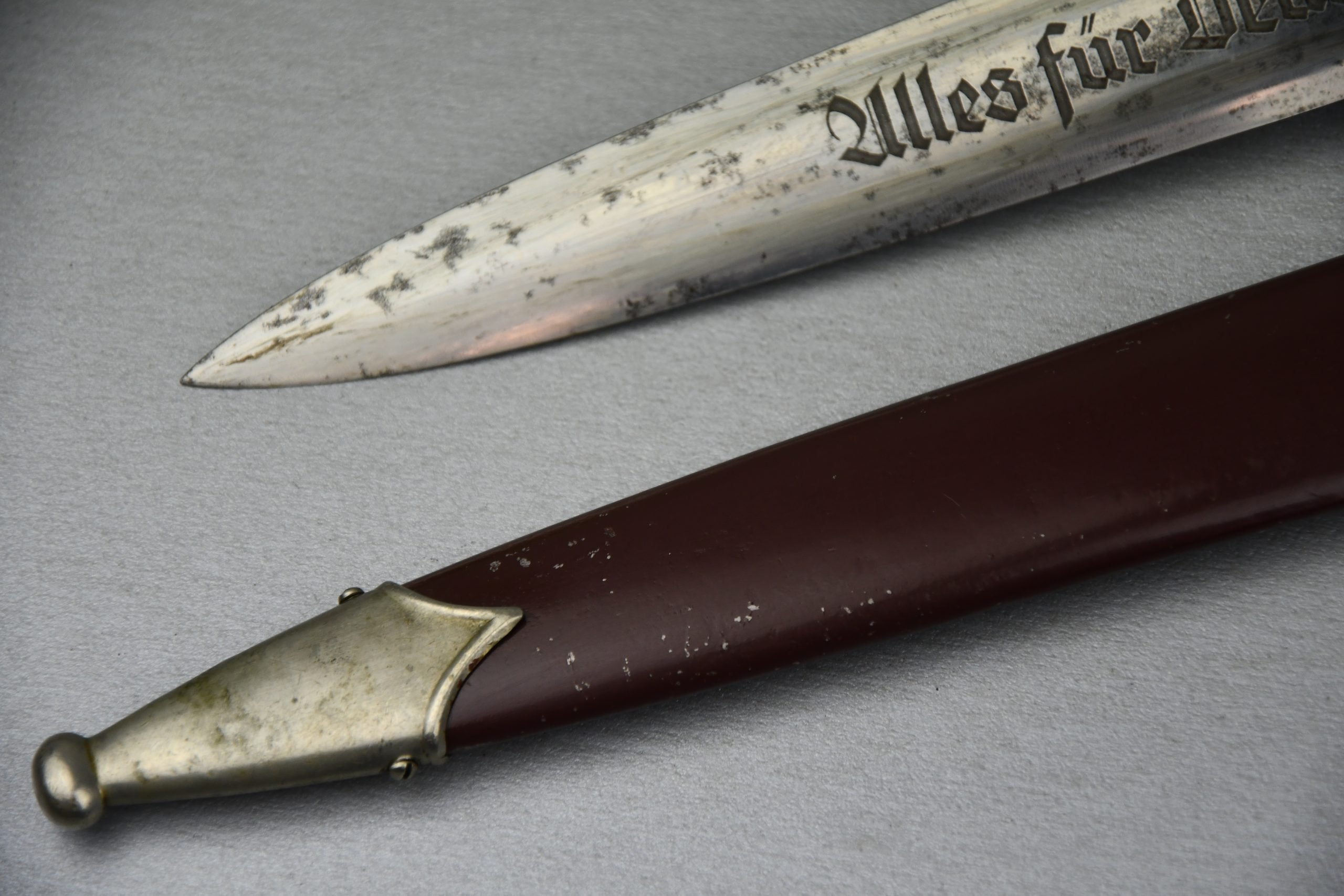 M33 SA Sturmabteilung 'Partially Ground Röhm' dagger by E.P.& S. — image 5