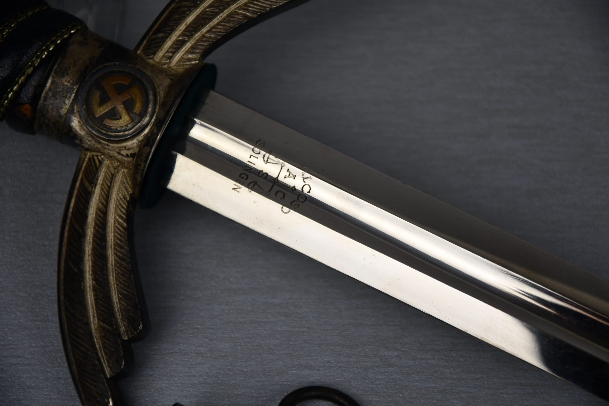 Luftwaffe officer's sword in nickel silver by Alcoso — image 13