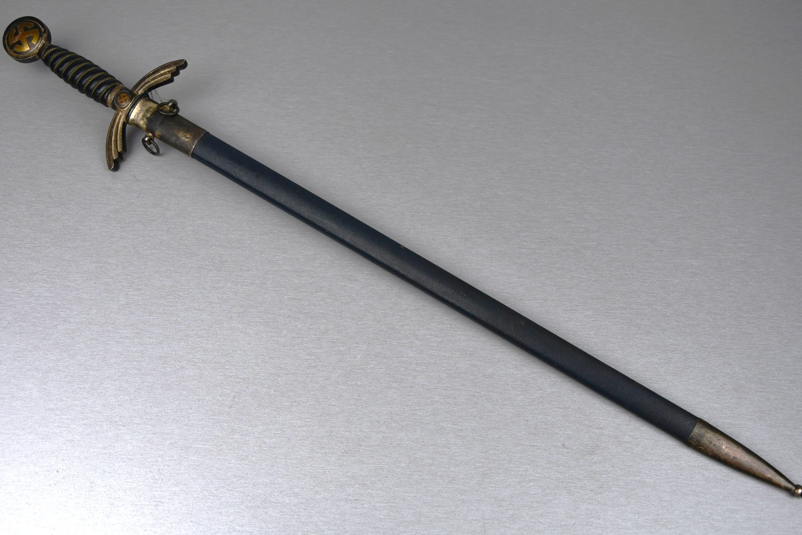 Luftwaffe officer's sword in nickel silver by Alcoso — image 19