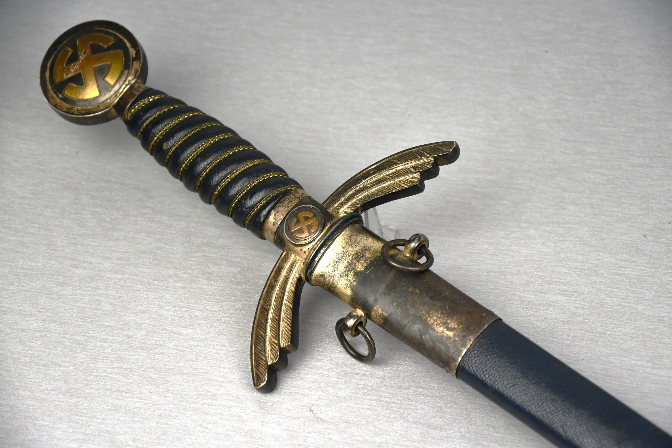 Luftwaffe officer's sword in nickel silver by Alcoso — image 20