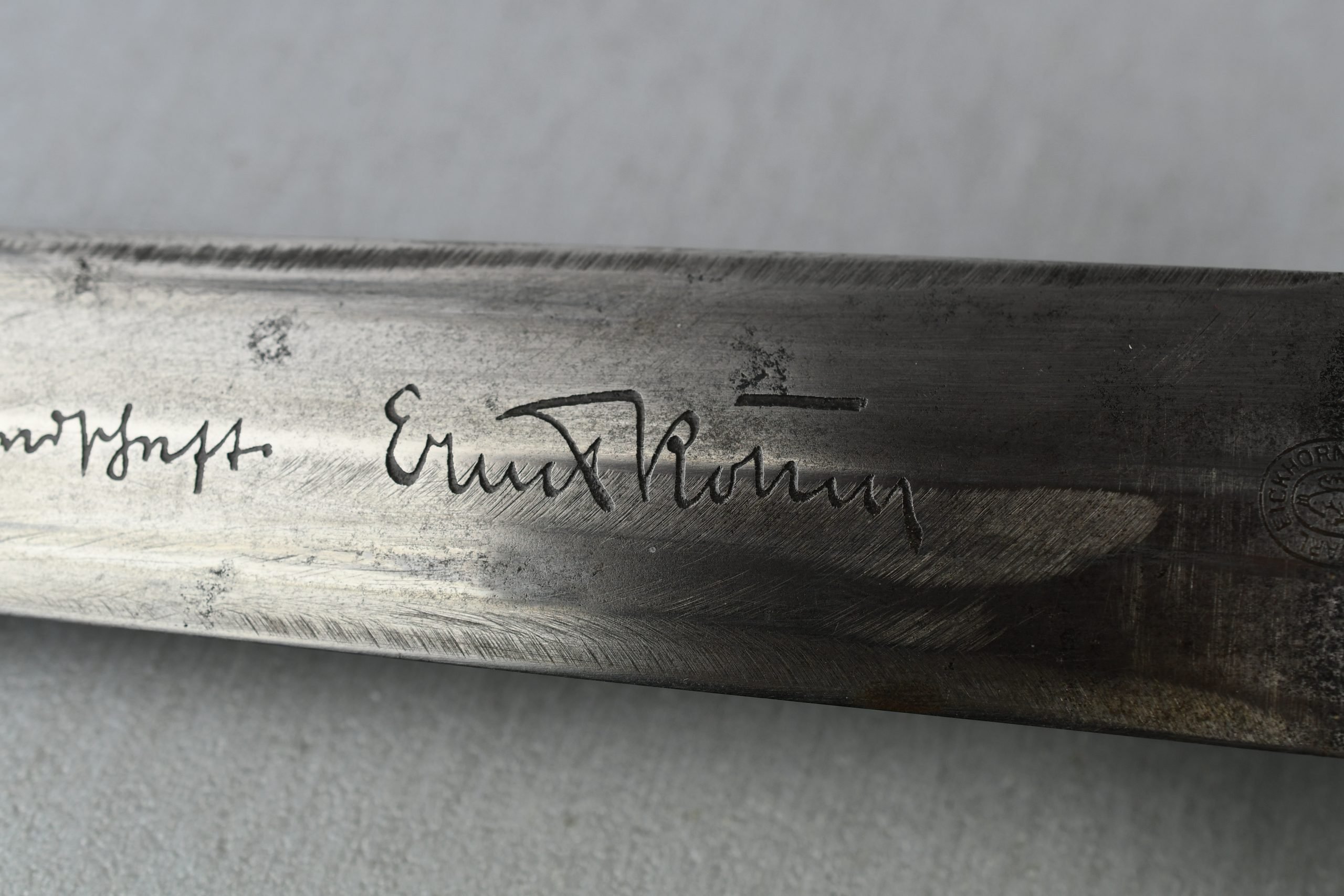 RARE Early M33 SA Dagger Full Röhm Dedication by Carl Eickhorn — image 18